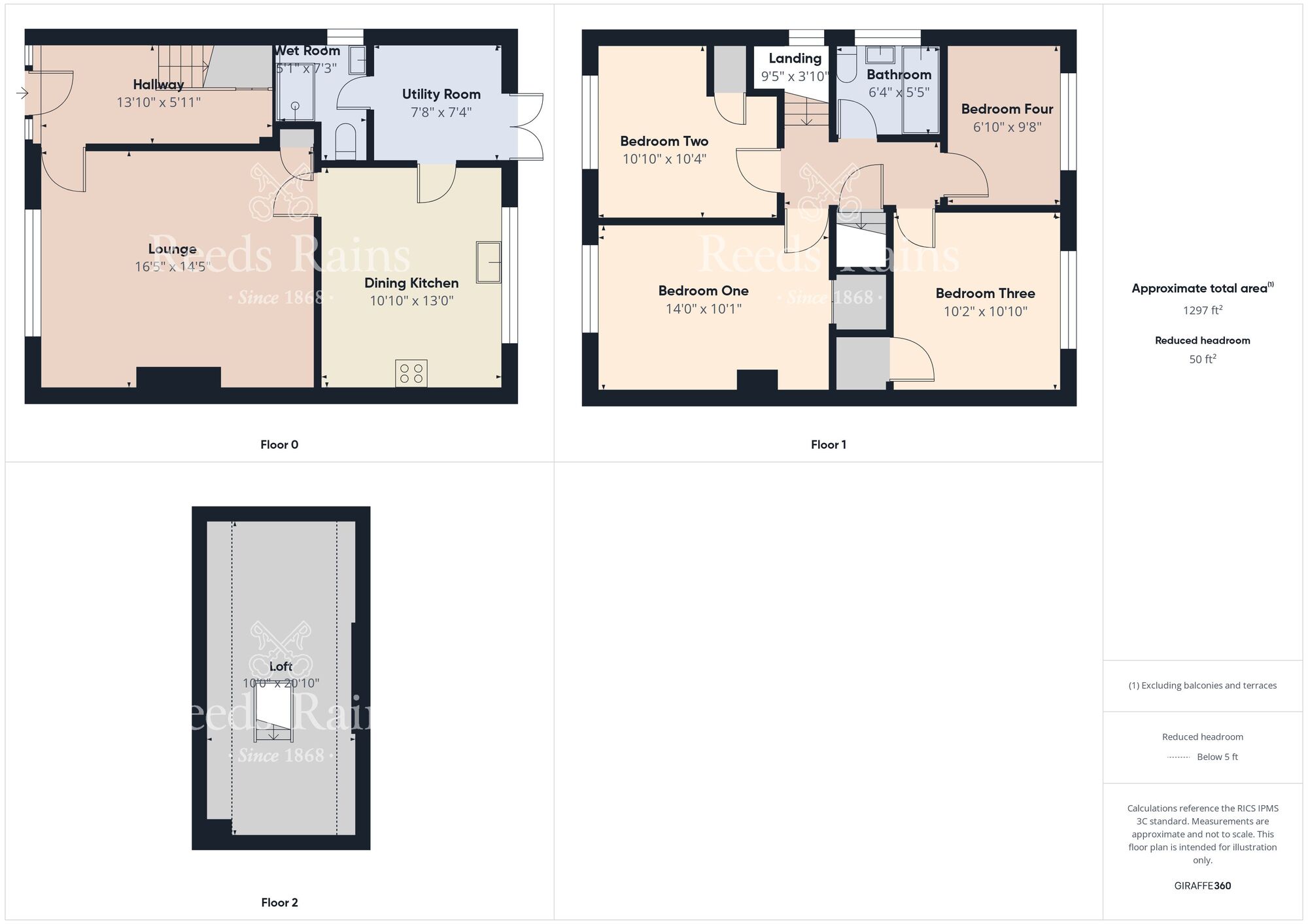 Floorplan of 4 bedroom End Terrace House for sale, Stromness Way, Hull, East Riding of Yorkshire, HU8