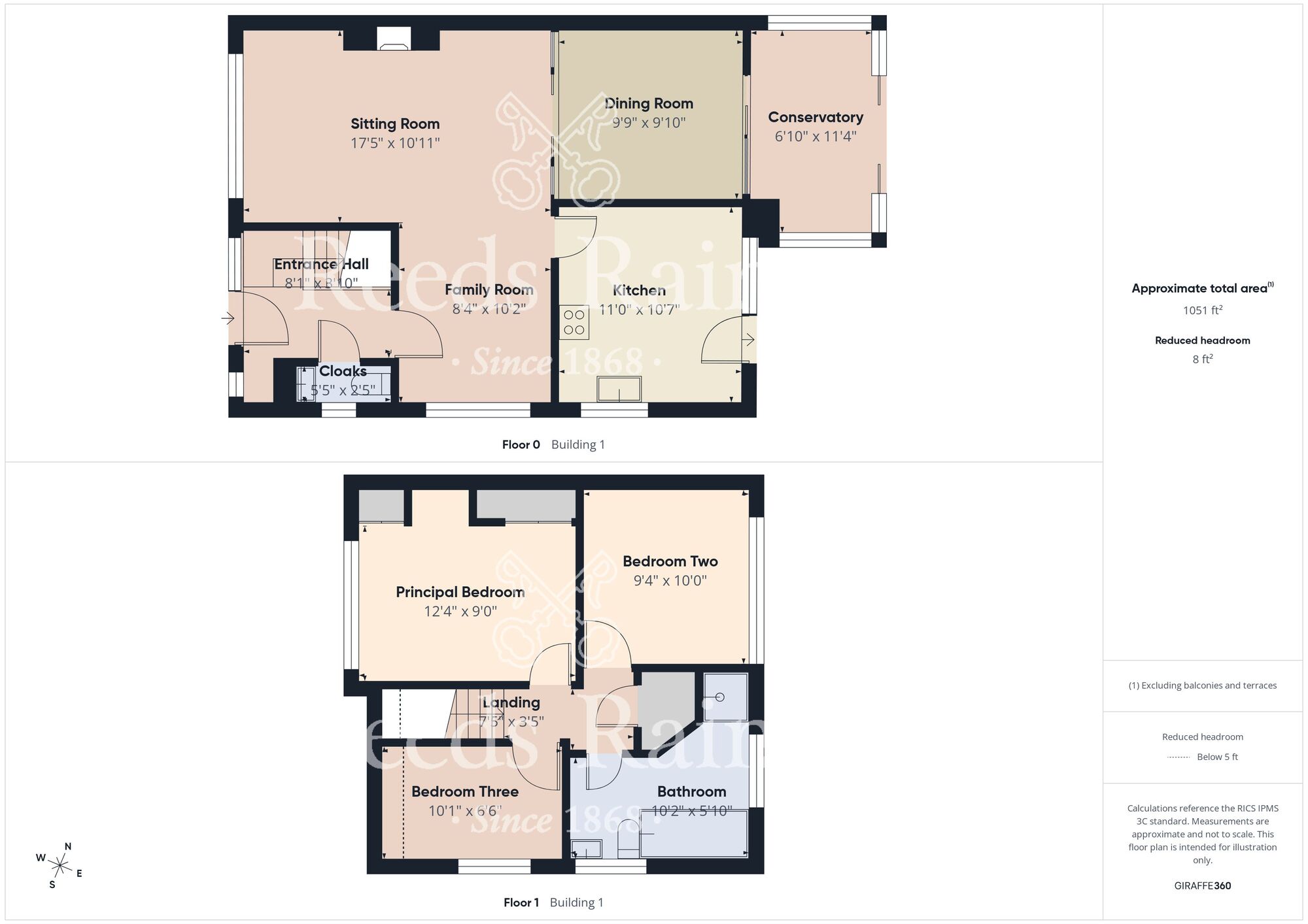 Floorplan of 3 bedroom Semi Detached House for sale, Dorset Avenue, Skirlaugh, East Riding of Yorkshi, HU11