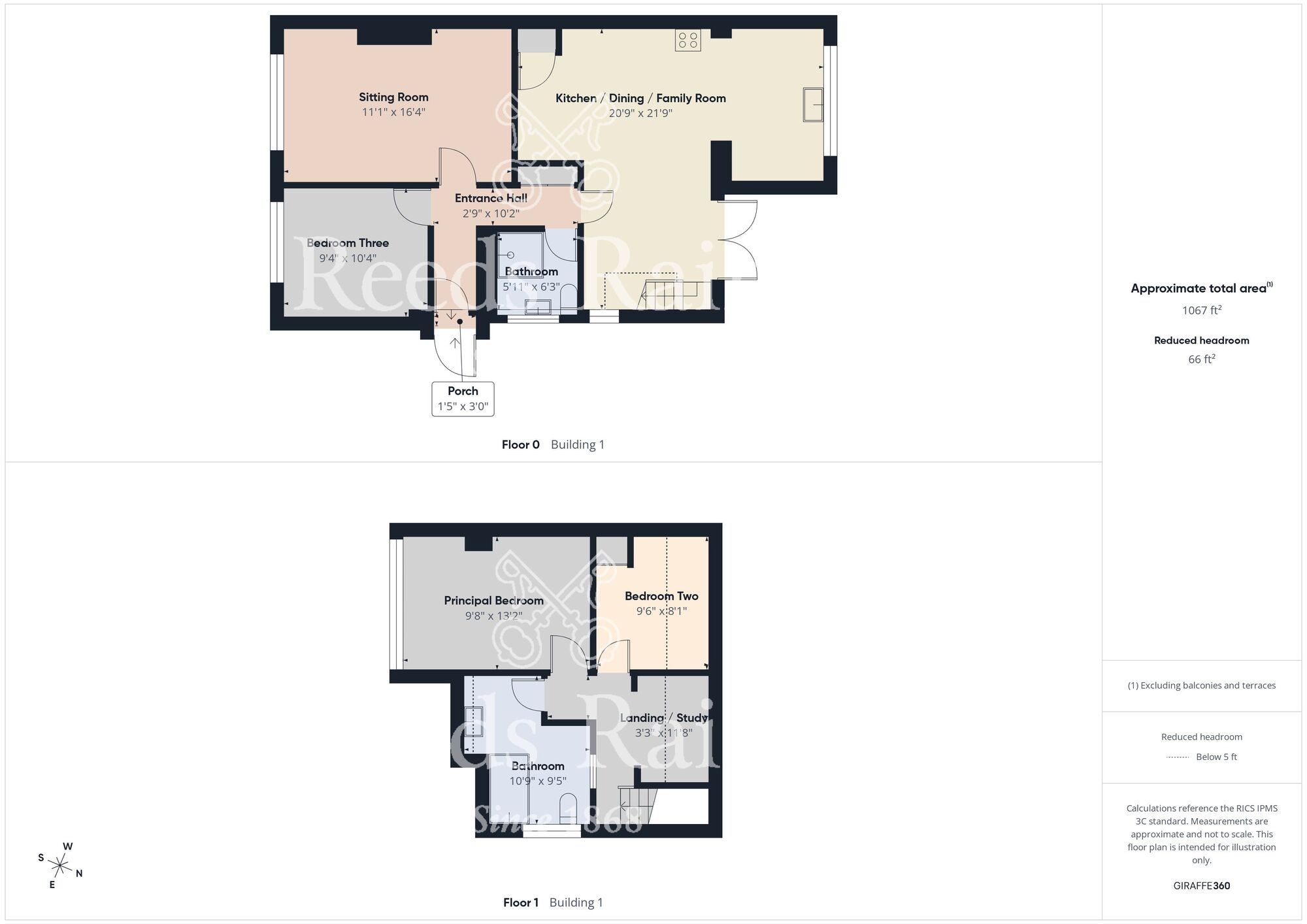 Floorplan of 3 bedroom Semi Detached House for sale, Cawood Crescent, Skirlaugh, East Yorkshire, HU11