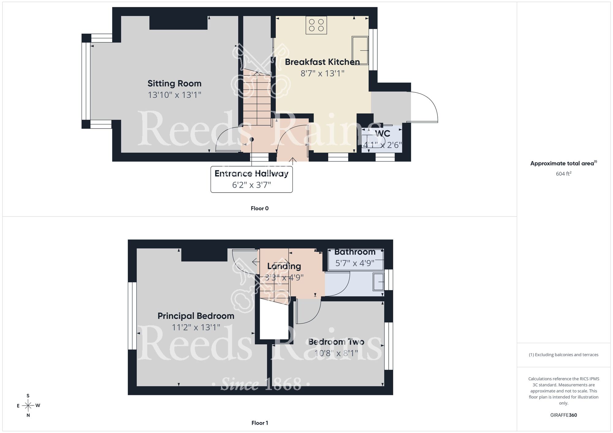 Floorplan of 2 bedroom Semi Detached House for sale, Hopkins Street, Hull, East Yorkshire, HU9