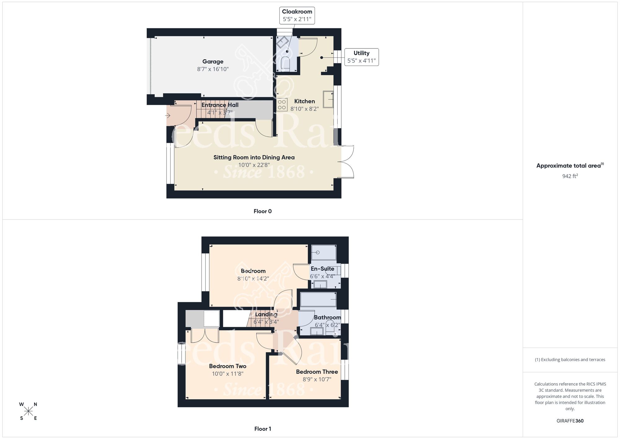 Floorplan of 3 bedroom Detached House for sale, Blenheim Avenue, Brough, East Yorkshire, HU15