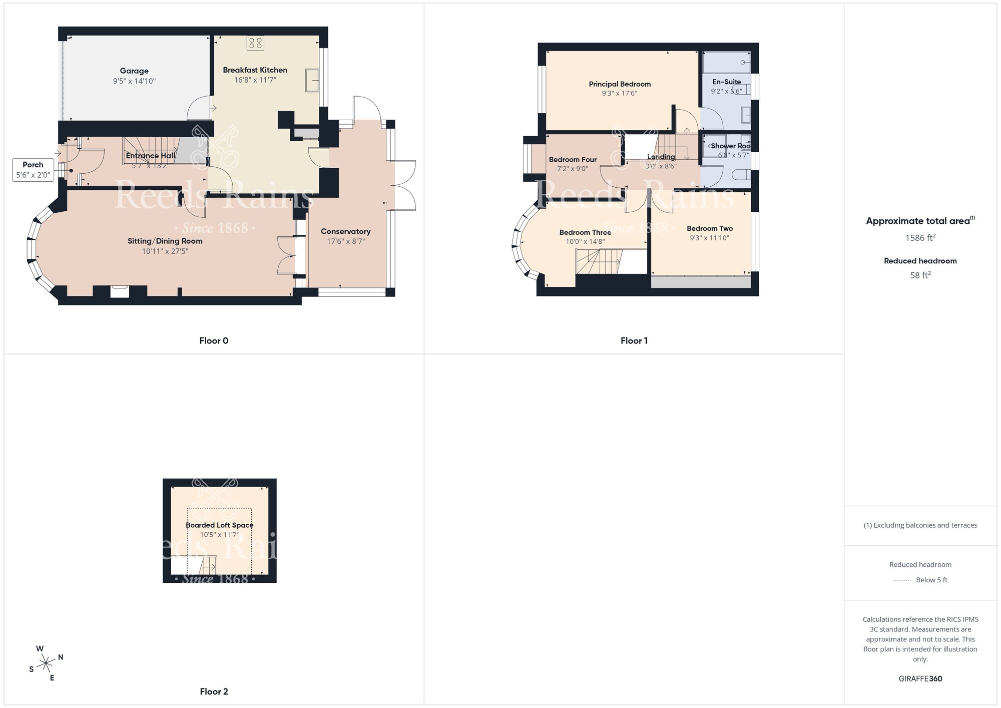 Floorplan of 4 bedroom Semi Detached House for sale, Riversdale Road, Hull, East Riding of Yorkshire, HU6