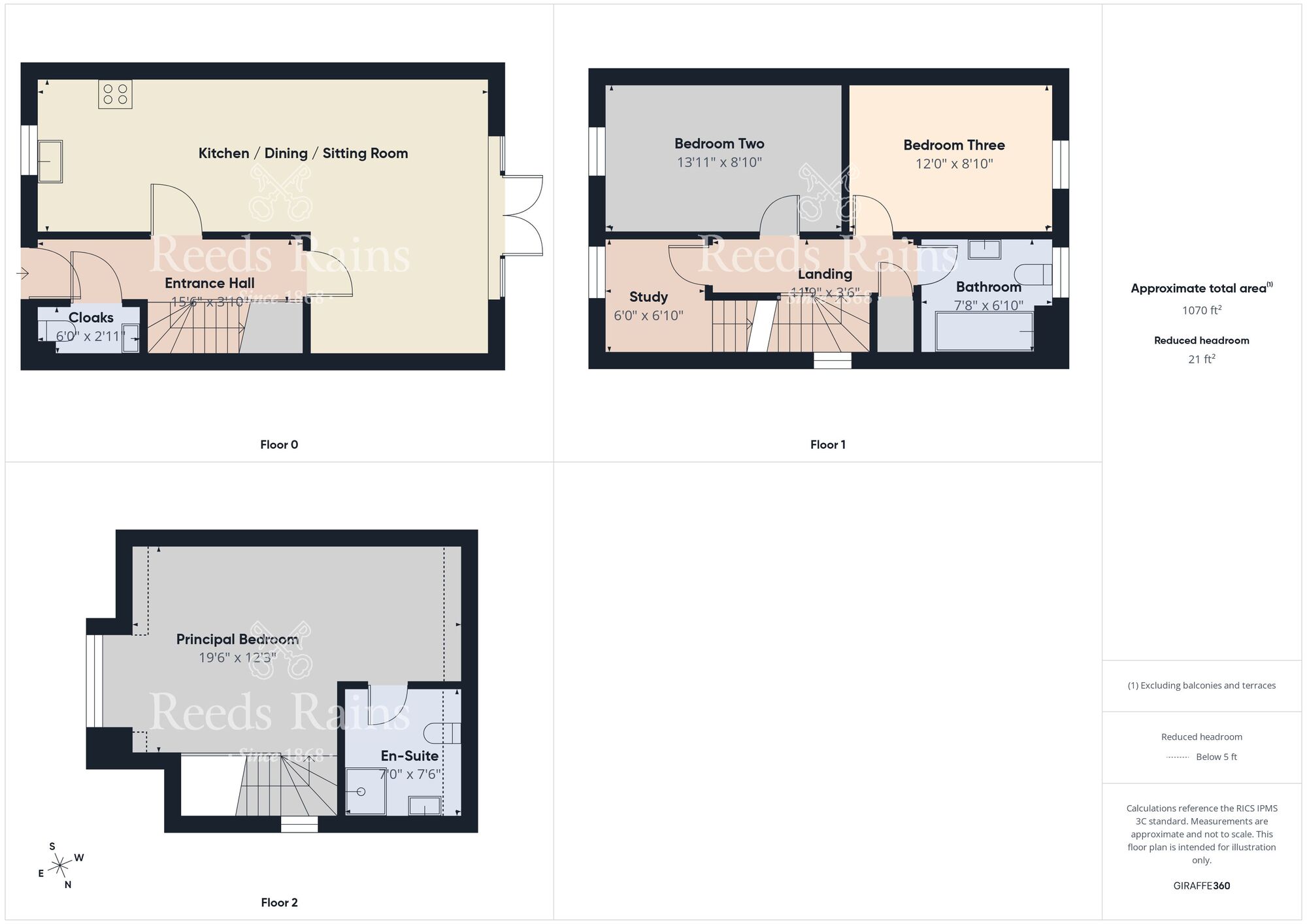 Floorplan of 3 bedroom End Terrace House for sale, Marfleet Lane, Hull, East Yorkshire, HU9