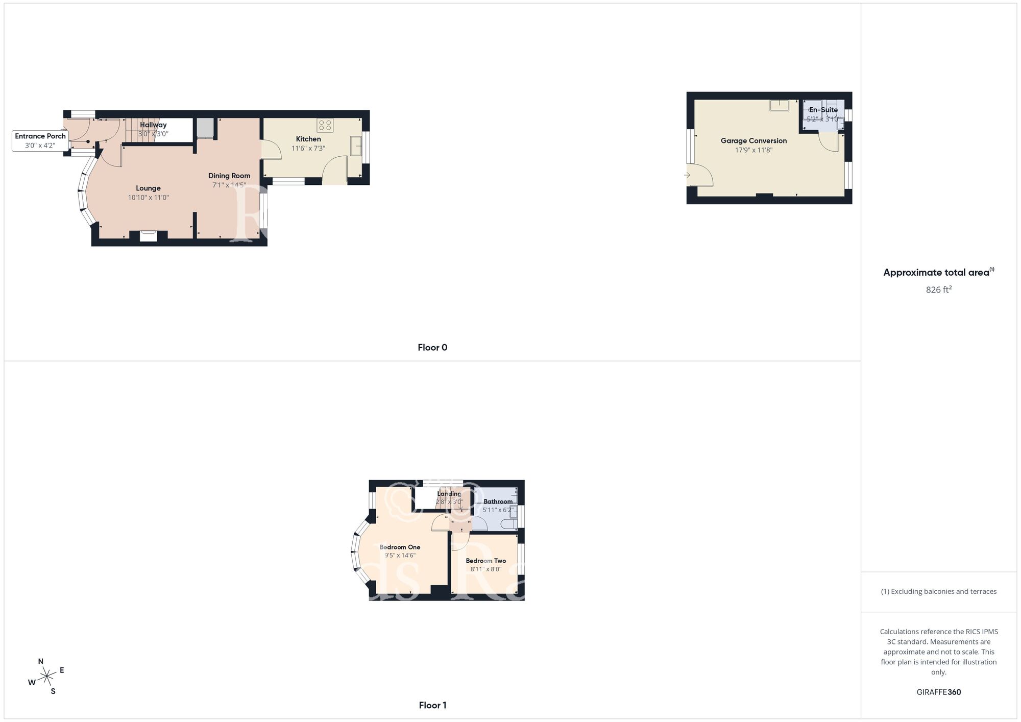 Floorplan of 2 bedroom End Terrace House for sale, Brecon Street, Hull, East Yorkshire, HU8