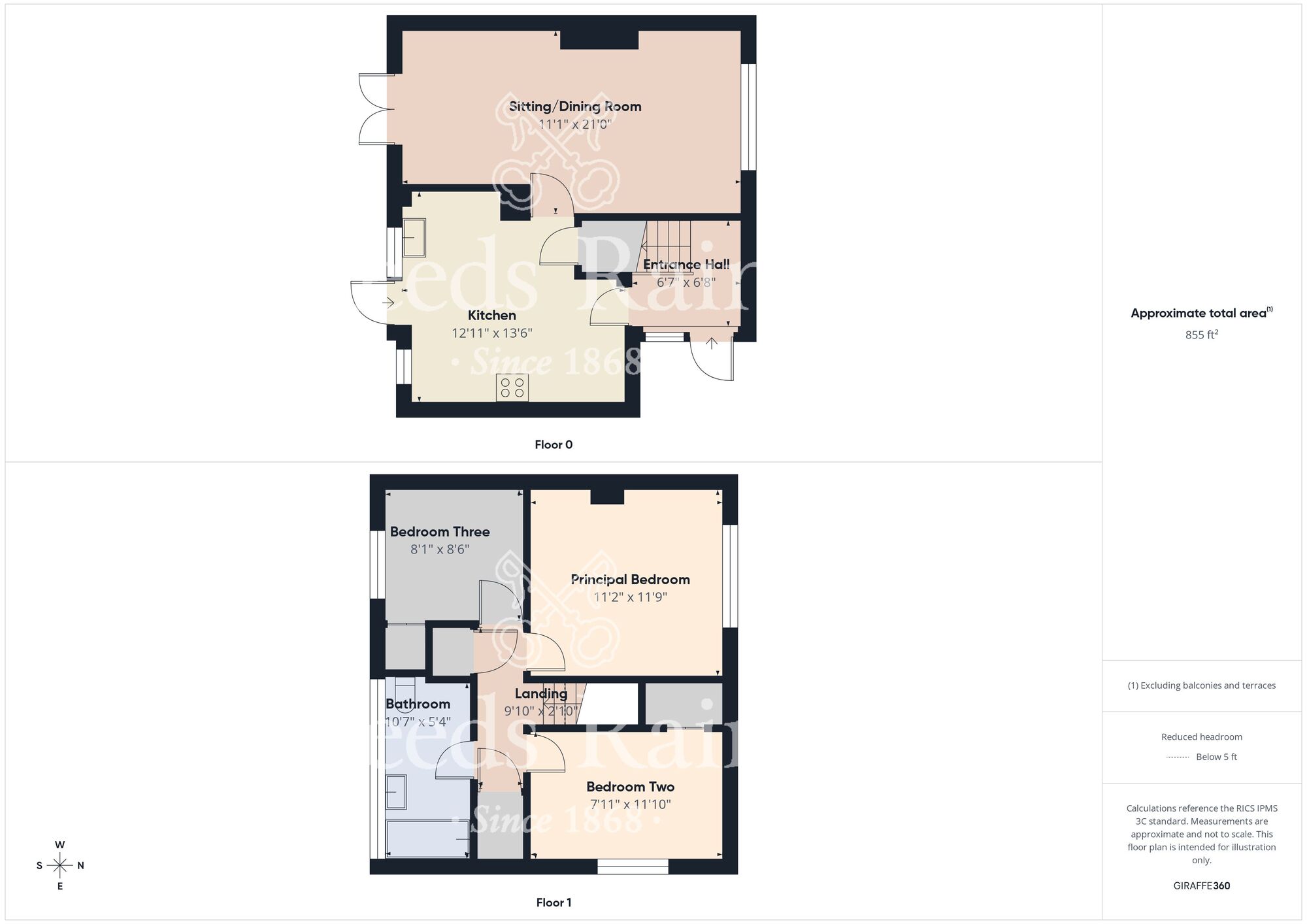Floorplan of 3 bedroom End Terrace House for sale, Limedane, Hull, East Yorkshire, HU6