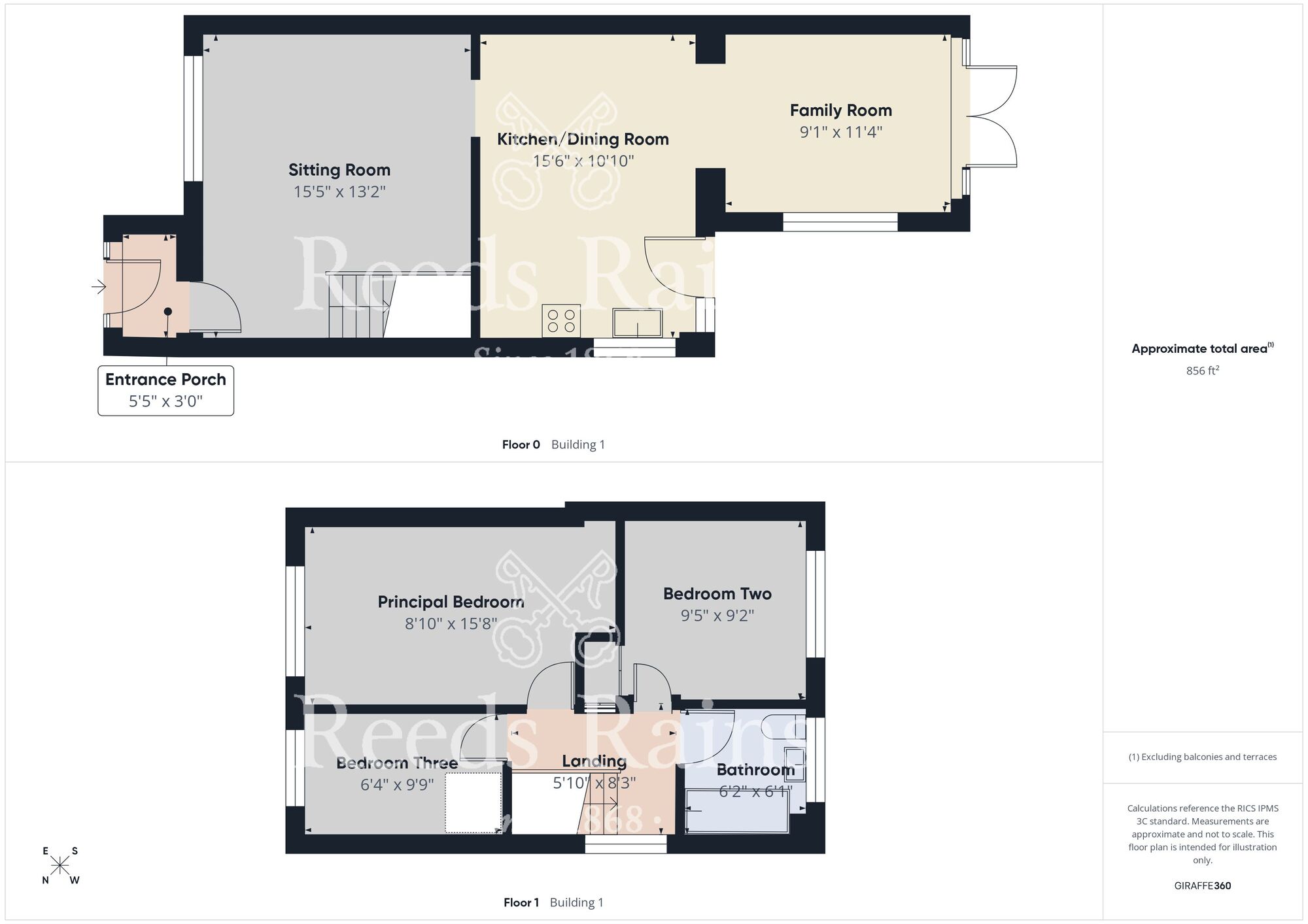 Floorplan of 3 bedroom Semi Detached House for sale, Grosmont Close, Hull, East Yorkshire, HU8