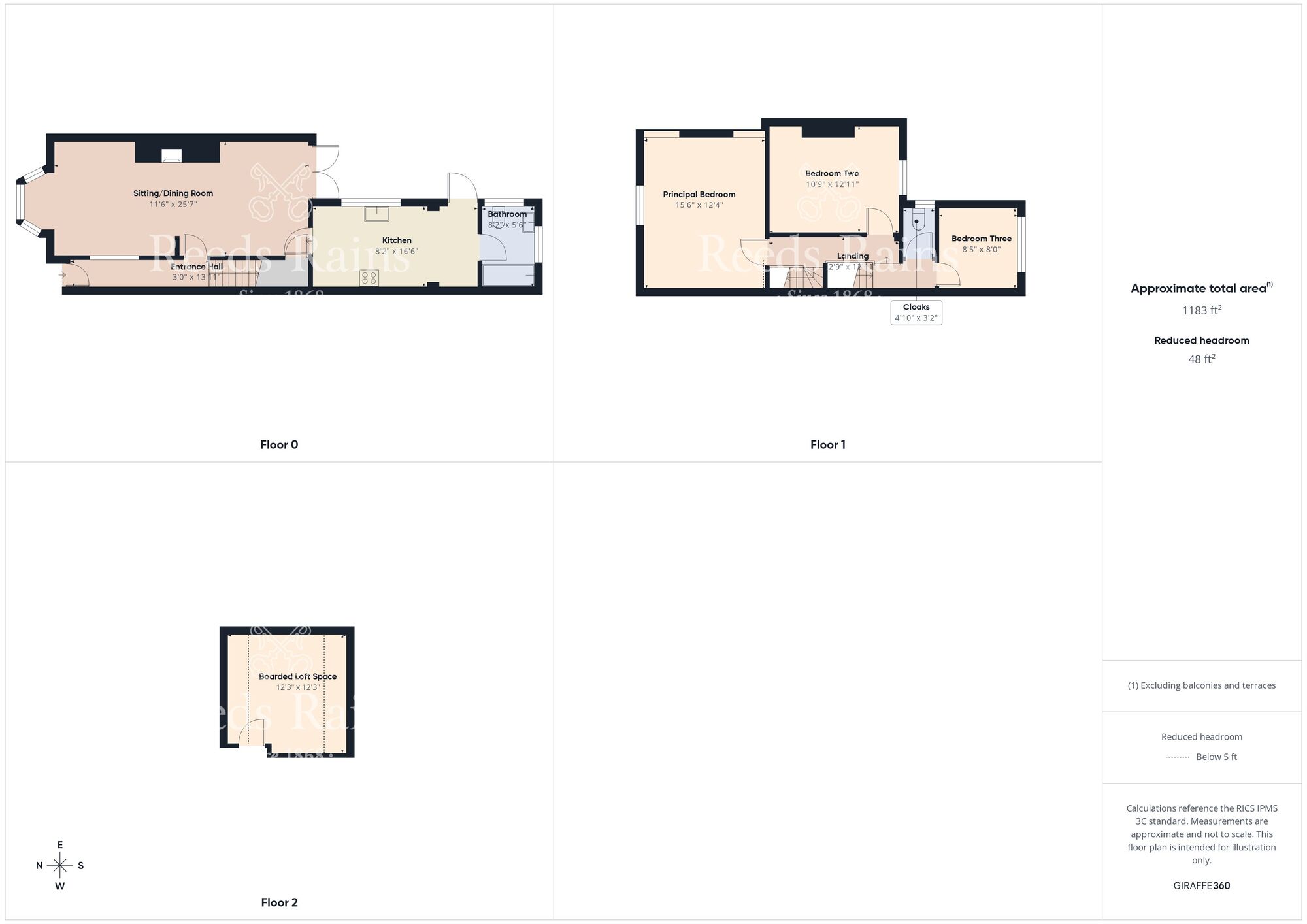 Floorplan of 3 bedroom Mid Terrace House for sale, Pendrill Street, Hull, East  Yorkshire, HU3