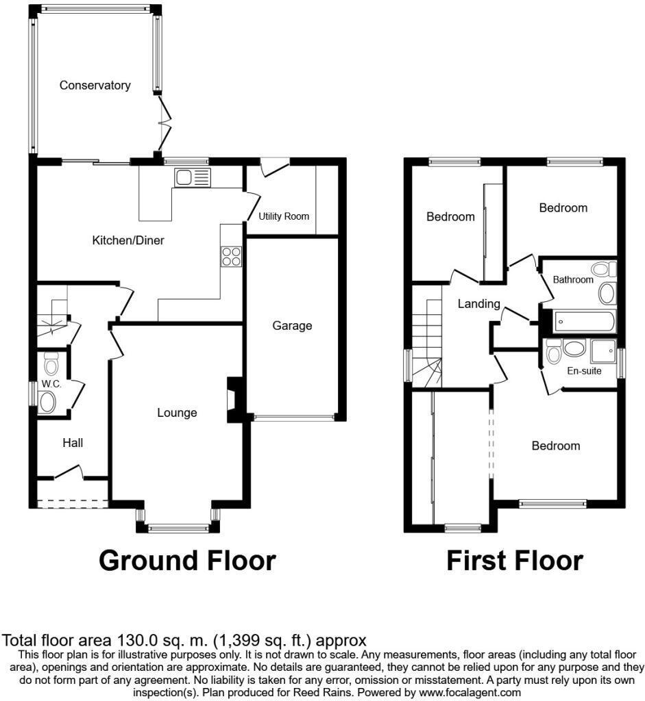 Floorplan of 4 bedroom Detached House for sale, Lindengate Avenue, Hull, East Yorkshire, HU7