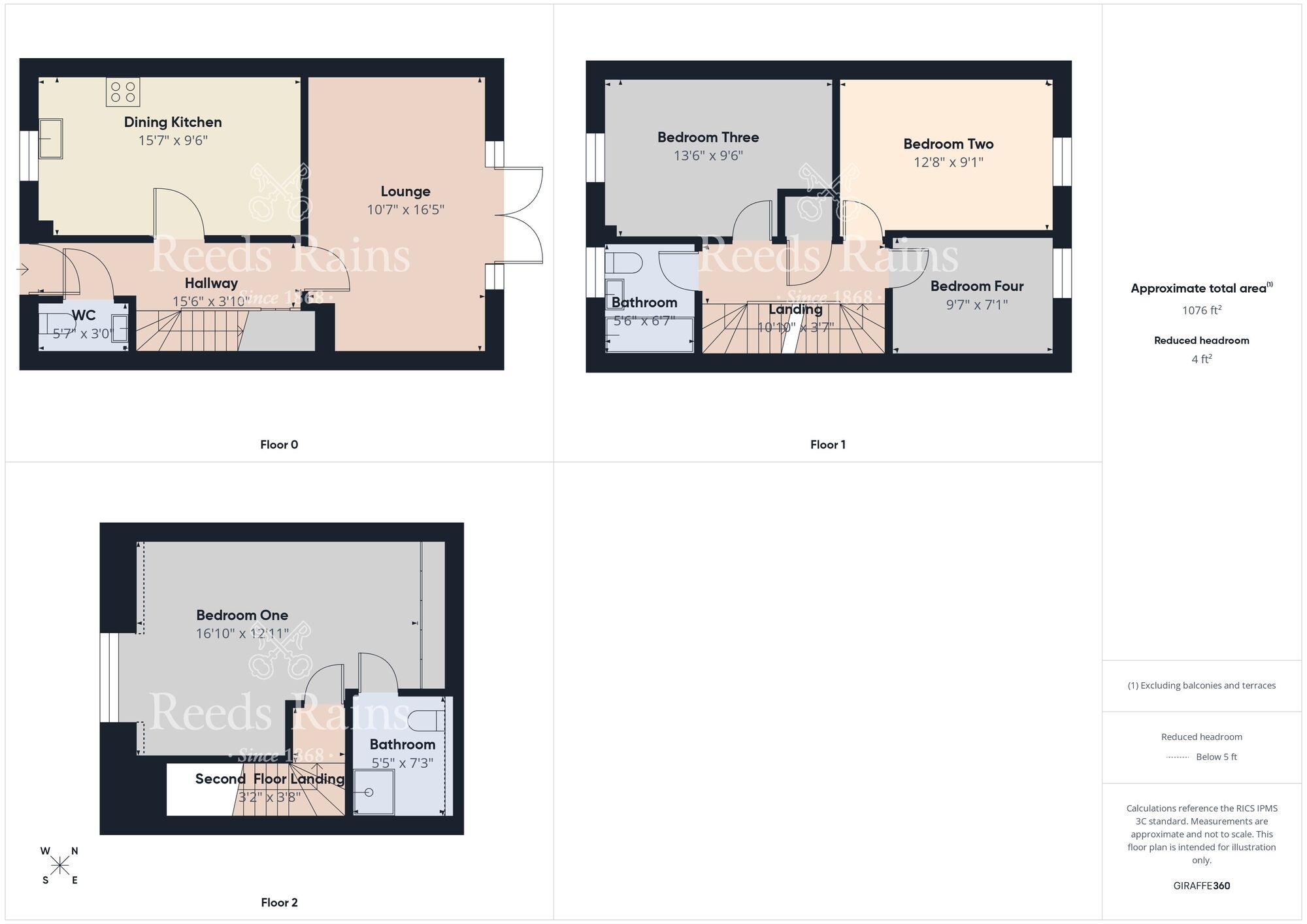 Floorplan of 4 bedroom Mid Terrace House for sale, Maybury Road, Hull, East Yorkshire, HU9