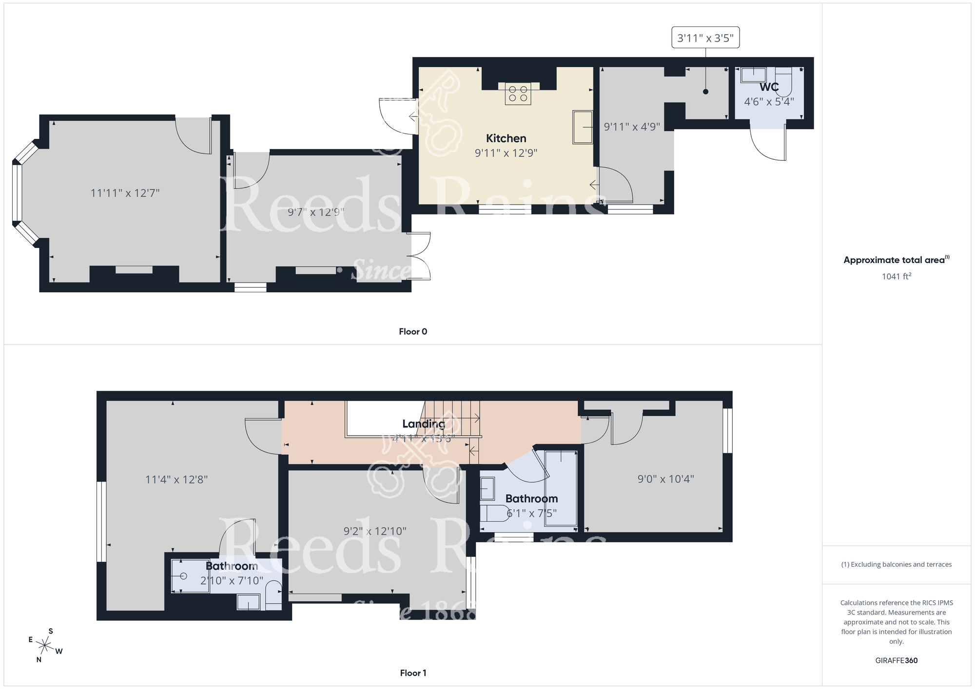 Floorplan of 3 bedroom Semi Detached House to rent, Portobello Street, Hull, East Yorkshire, HU9