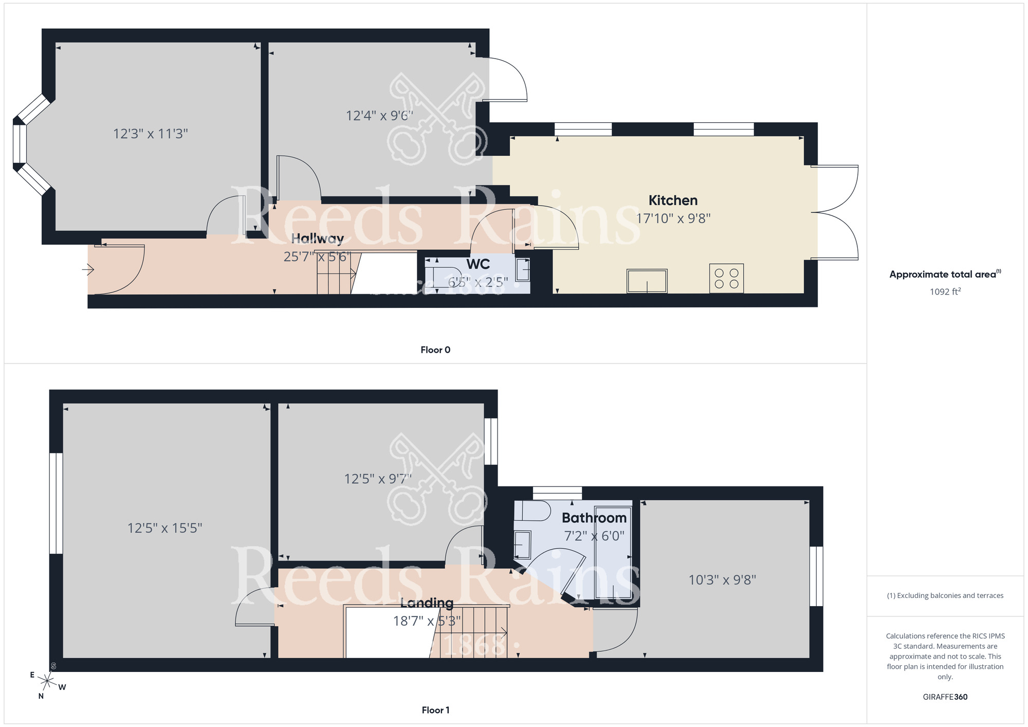 Floorplan of 3 bedroom Semi Detached House to rent, Portobello Street, Hull, East Yorkshire, HU9