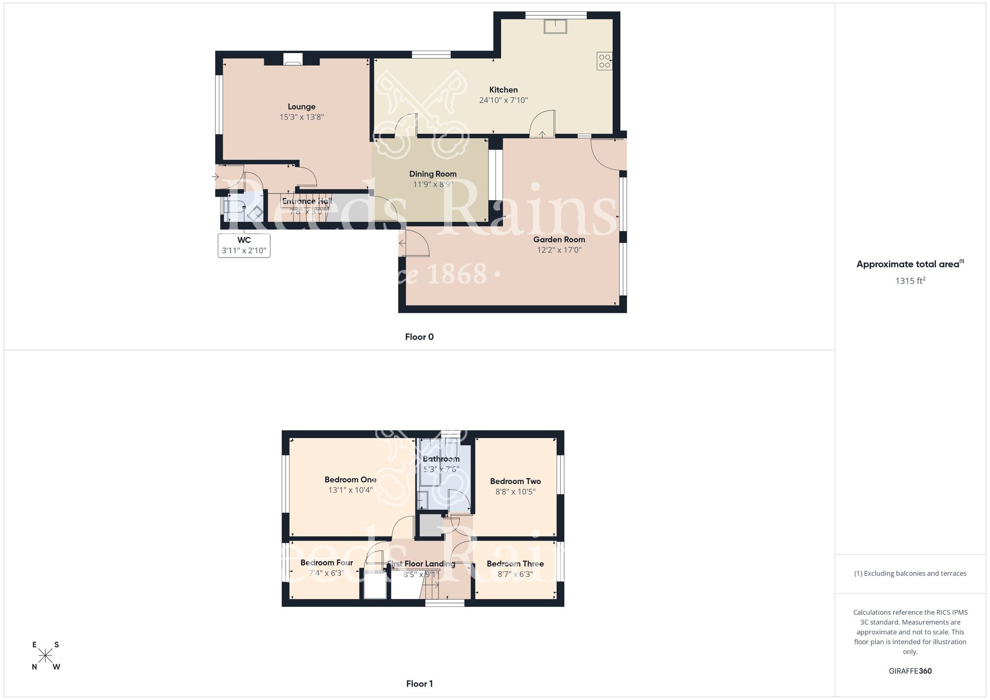 Floorplan of 4 bedroom Detached House for sale, Greenhow Close, Hull, East Yorkshire, HU8