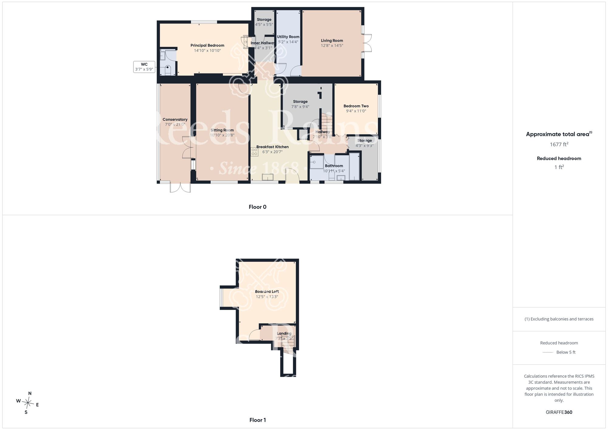 Floorplan of 3 bedroom Detached Bungalow for sale, Setting Road, Hull, East Yorkshire, HU5