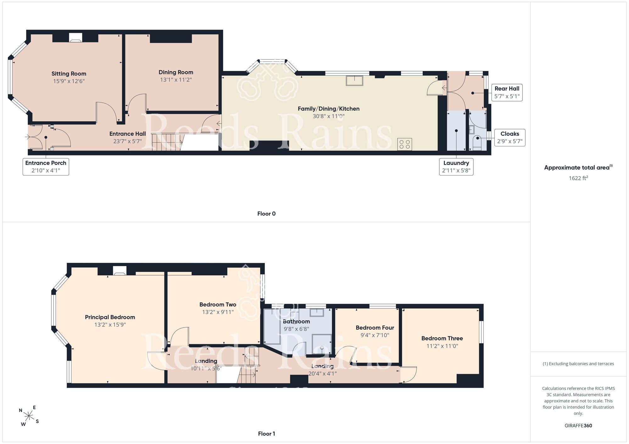 Floorplan of 4 bedroom Mid Terrace House for sale, Holderness Road, Hull, East Yorkshire, HU9