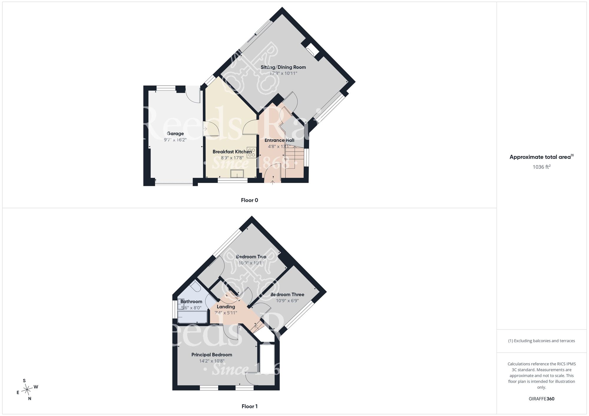 Floorplan of 3 bedroom Semi Detached House for sale, Hermes Close, Hull, East Yorkshire, HU9