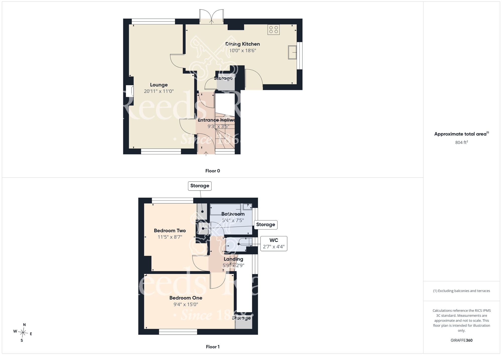 Floorplan of 2 bedroom Semi Detached House for sale, Parthian Road, Kingston Upon Hull, City Of Kingston Upon Hull, HU9