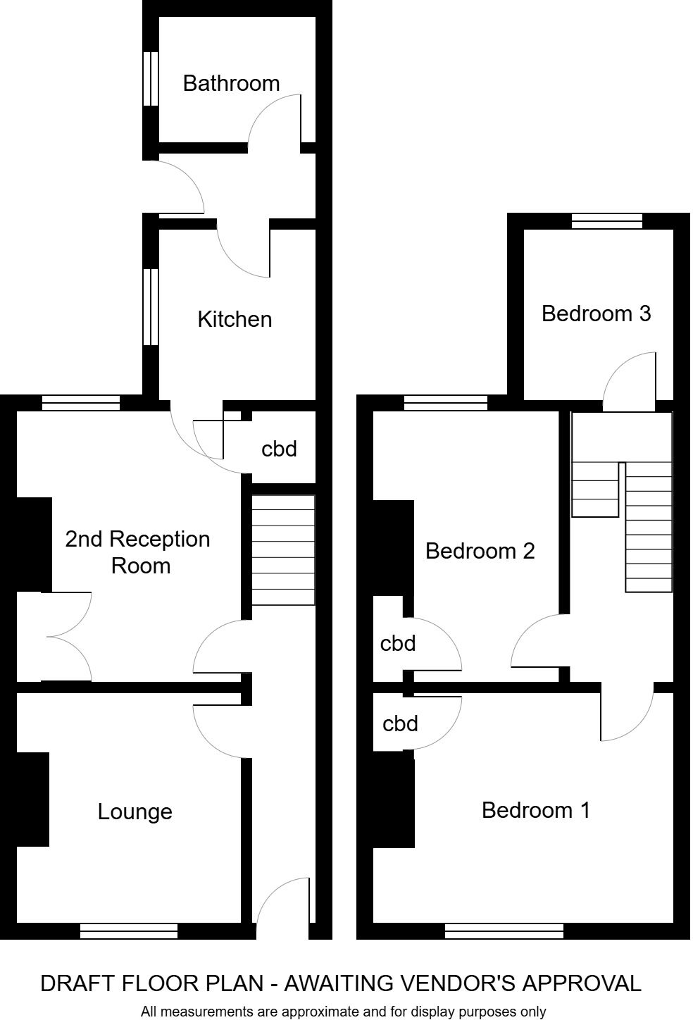 Floorplan of 3 bedroom Mid Terrace House for sale, Sharp Street, Hull, East Yorkshire, HU5