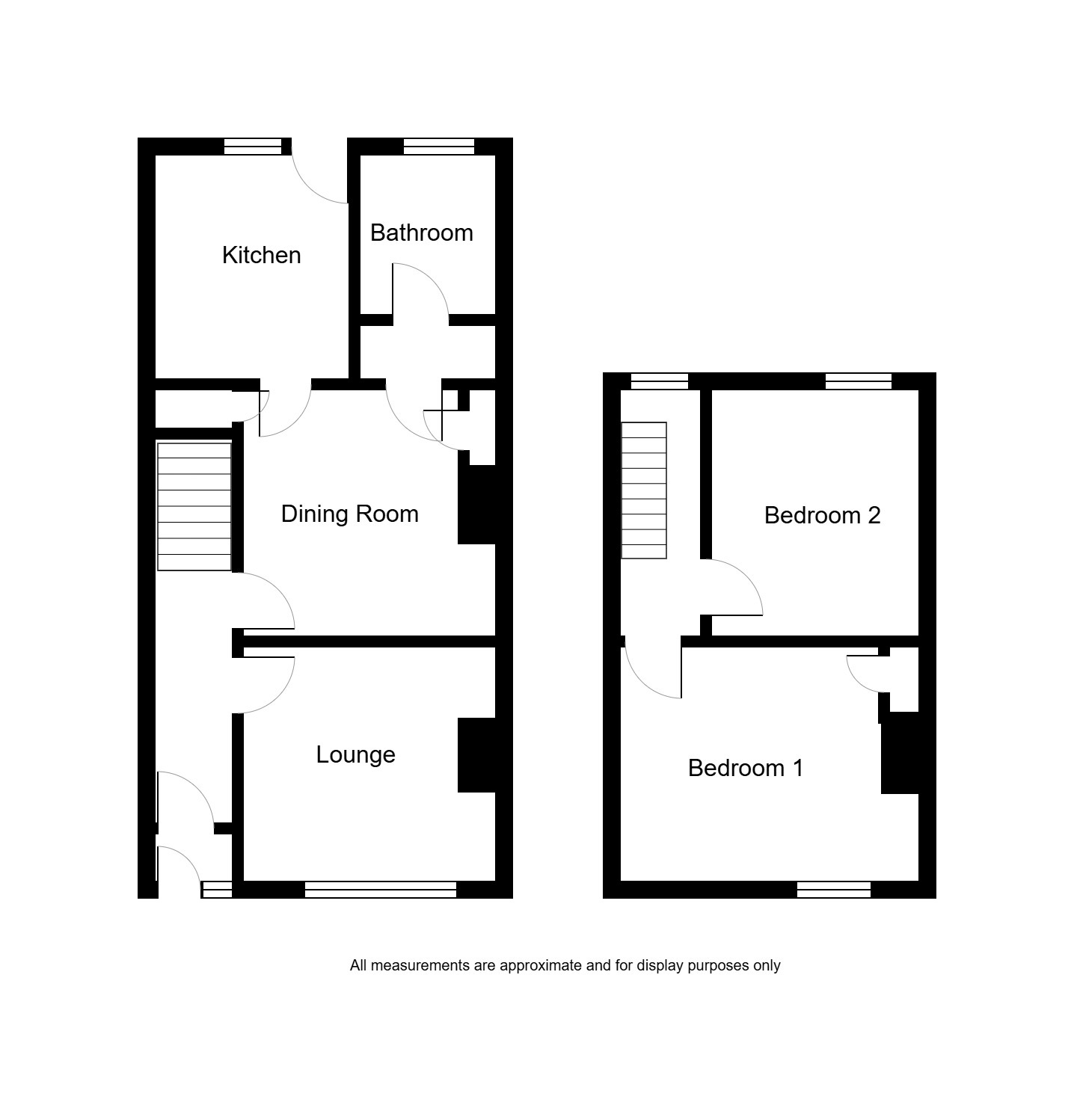 Floorplan of 2 bedroom End Terrace House for sale, St. Georges Avenue, St. Georges Road, East Yorkshire, HU3
