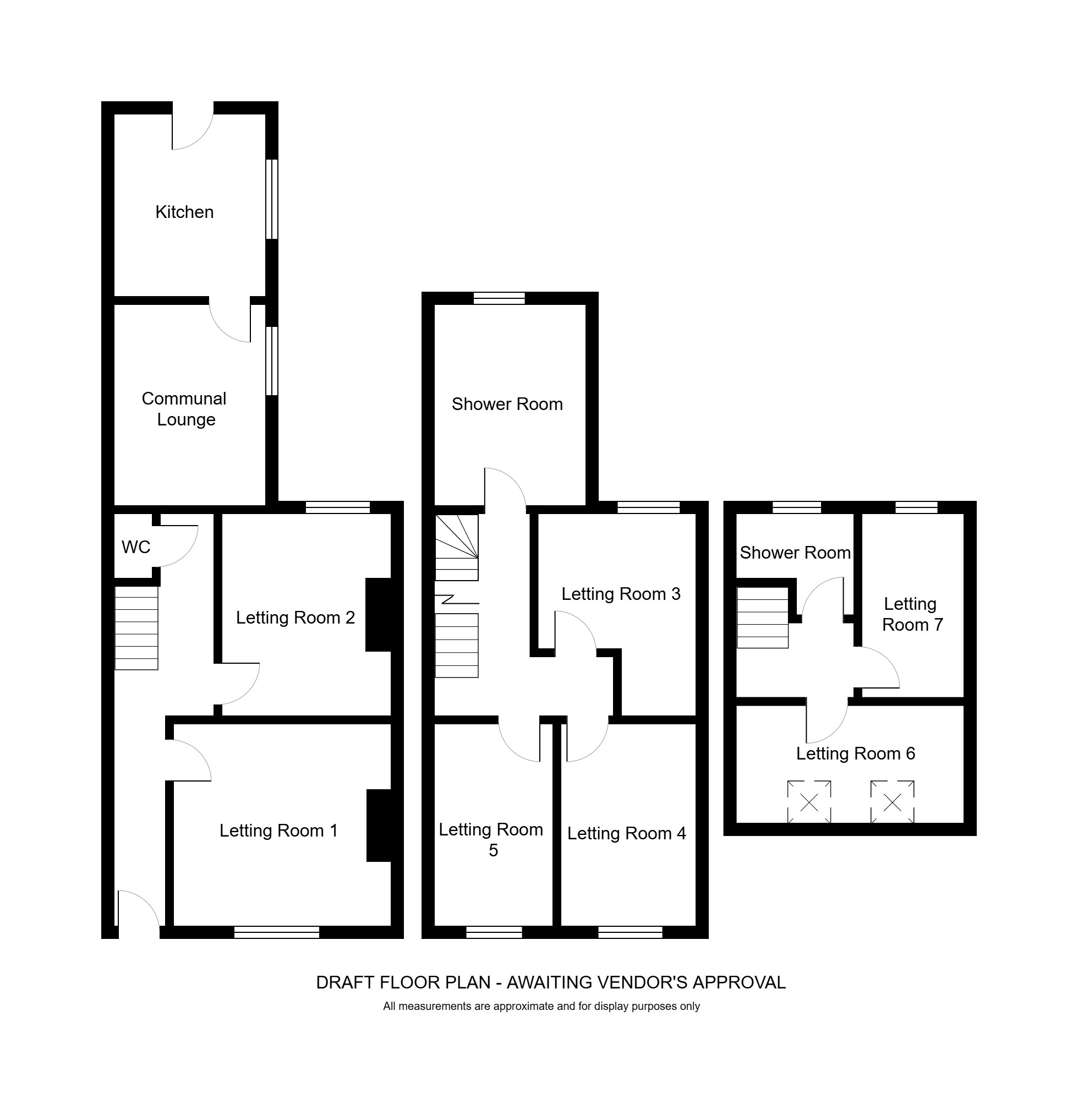 Floorplan of 7 bedroom Mid Terrace House for sale, Princes Road, Hull, East Yorkshire, HU5