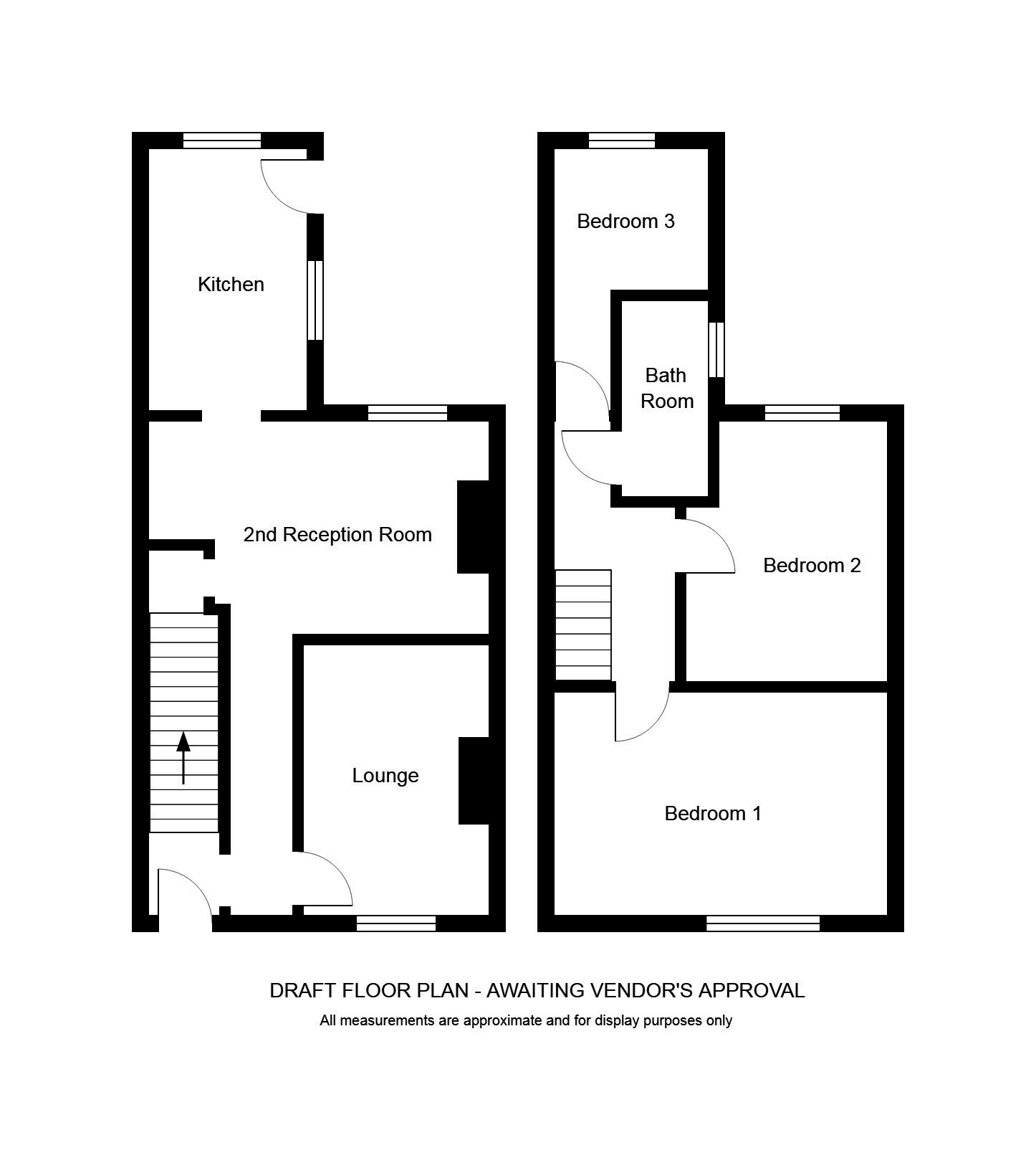 Floorplan of 3 bedroom Mid Terrace House for sale, Sharp Street, Hull, East Yorkshire, HU5