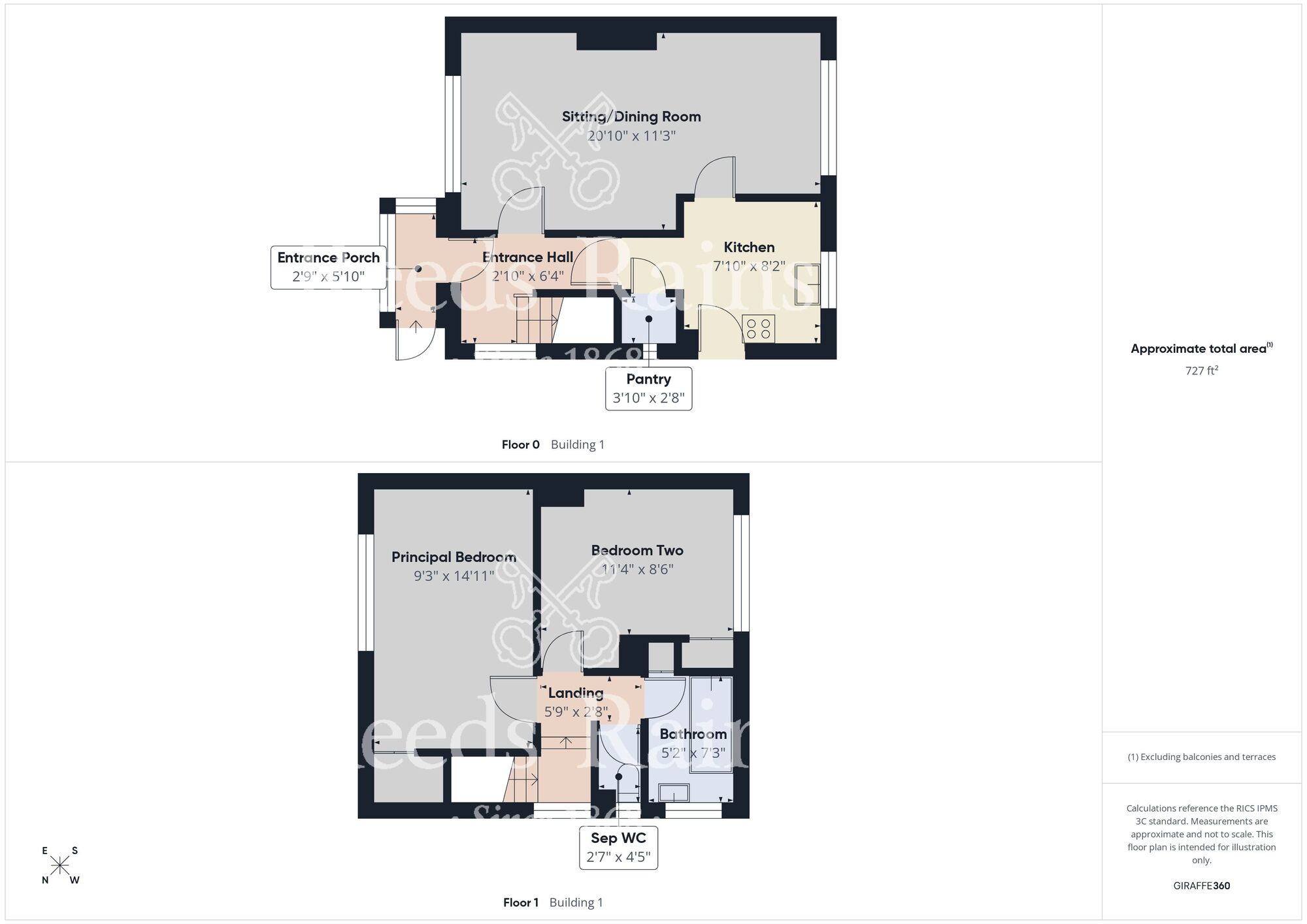 Floorplan of 2 bedroom End Terrace House for sale, Tedworth Road, Hull, East Yorkshire, HU9