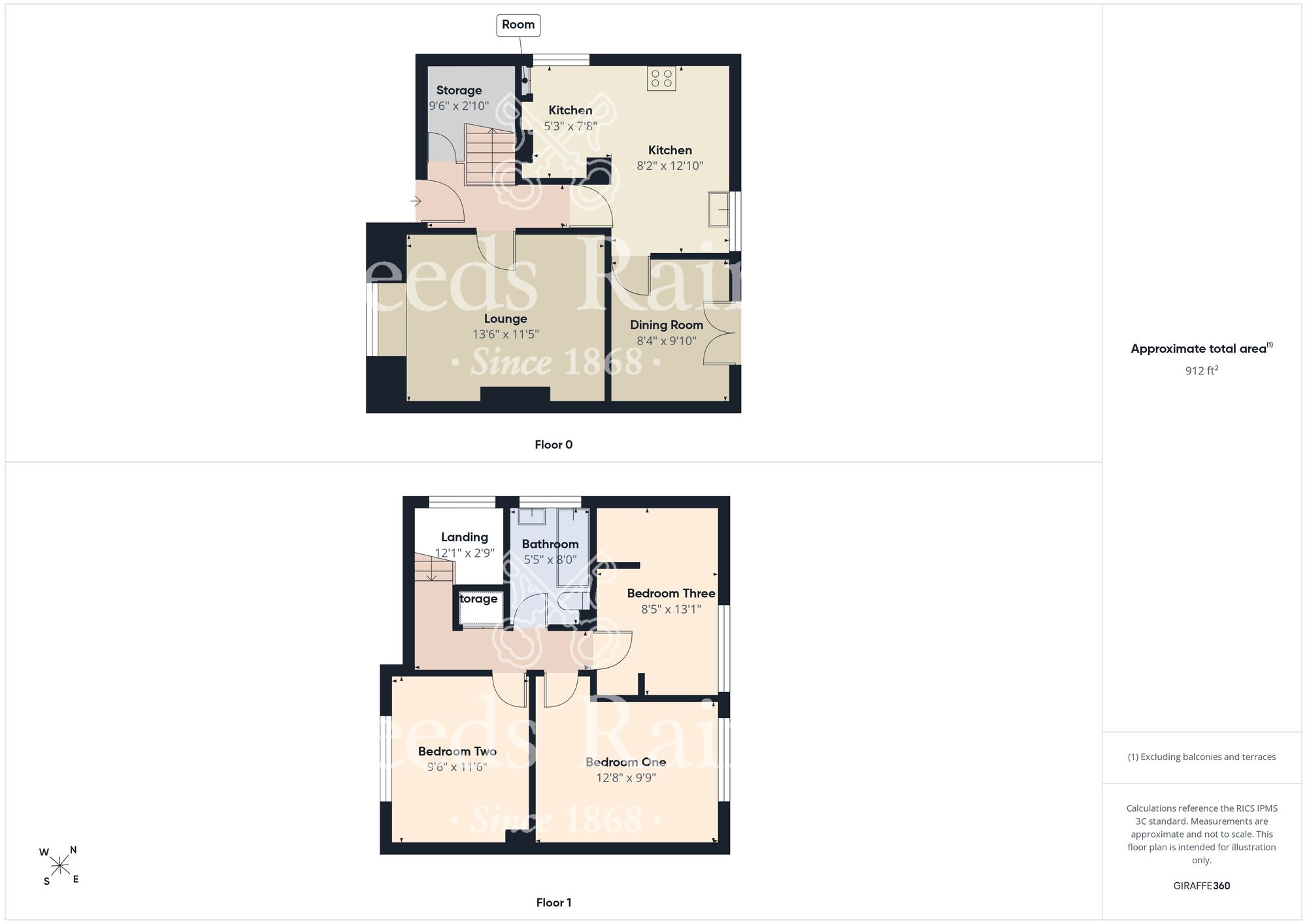 Floorplan of 3 bedroom End Terrace House for sale, Shannon Road, Hull, East Yorkshire, HU8