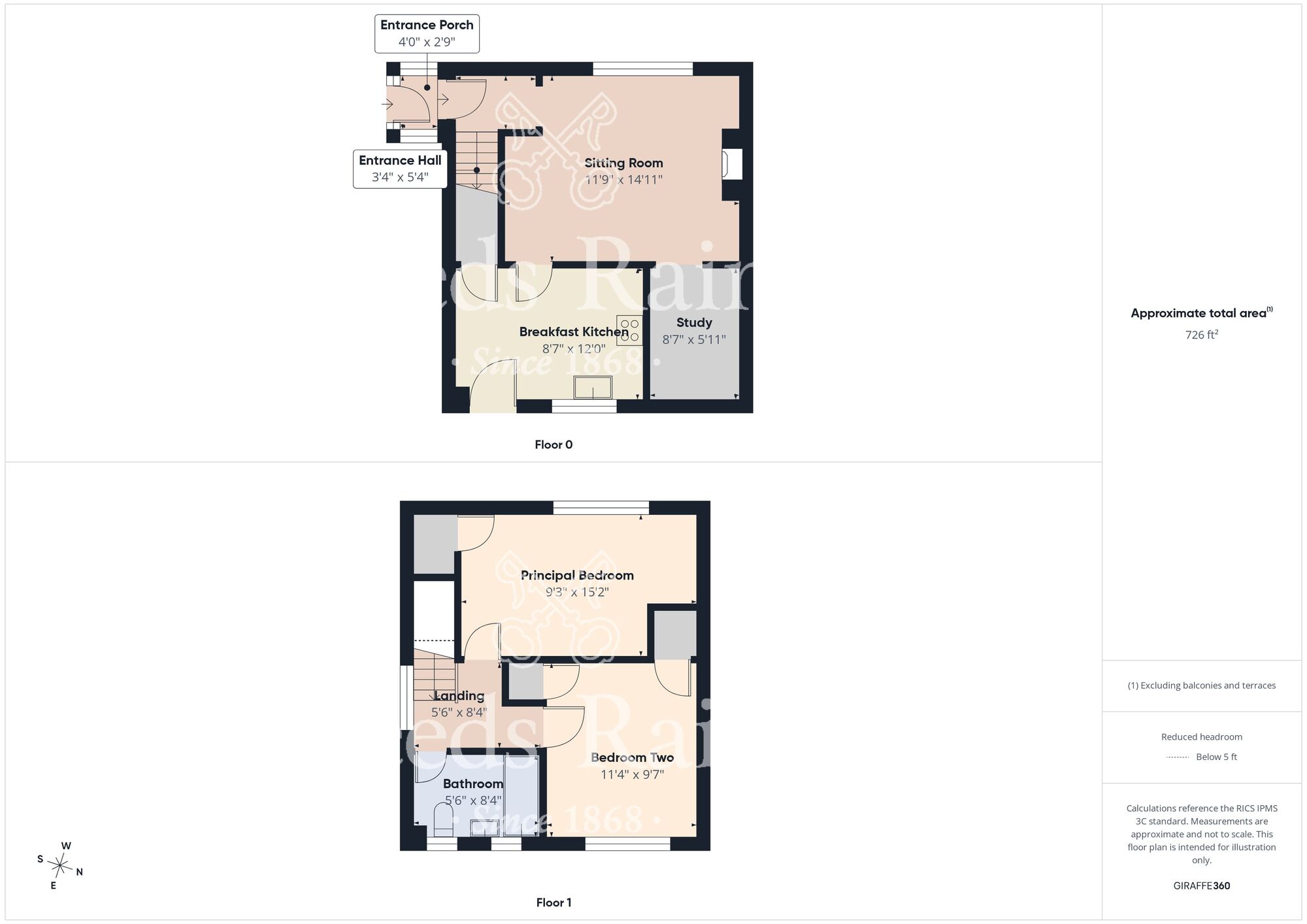 Floorplan of 2 bedroom End Terrace House for sale, Gainford Grove, Hull, East Yorkshire, HU9