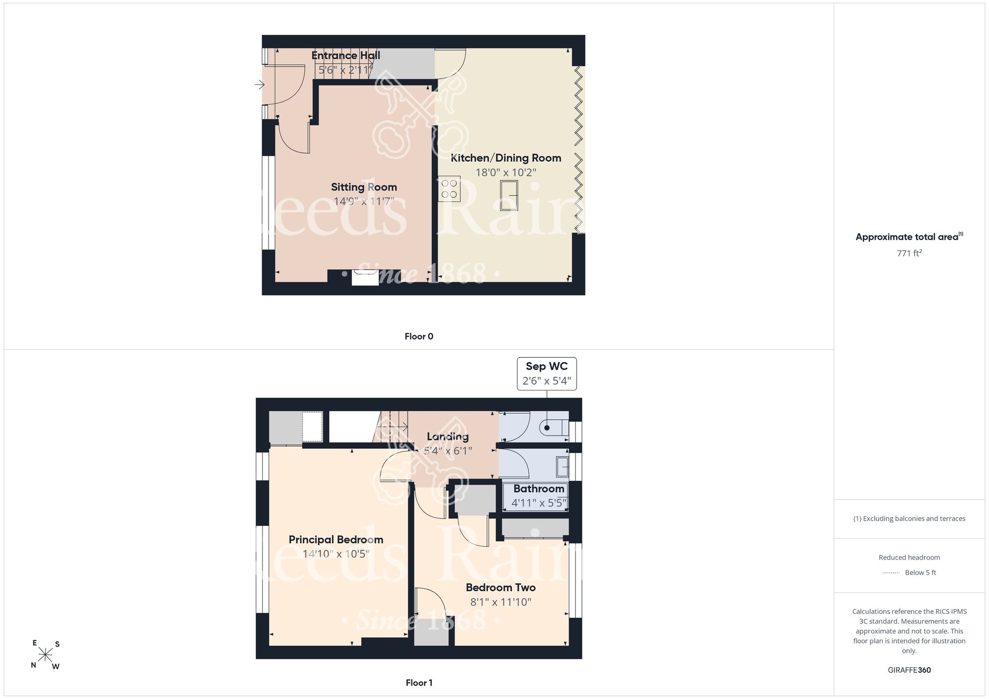 Floorplan of 2 bedroom End Terrace House for sale, Stornaway Square, Hull, East Riding of Yorkshire, HU8