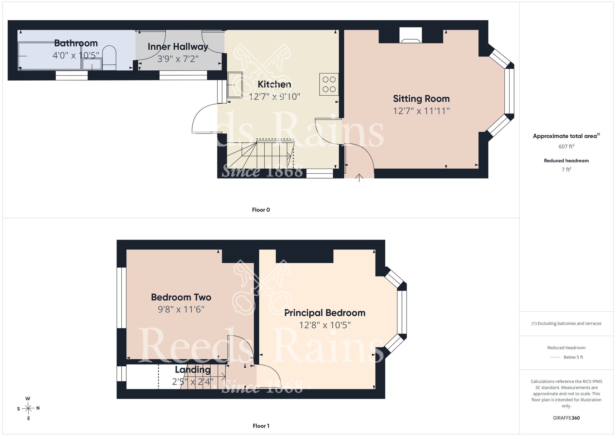 Floorplan of 2 bedroom End Terrace House for sale, Manvers Street, Hull, East Yorkshire, HU5
