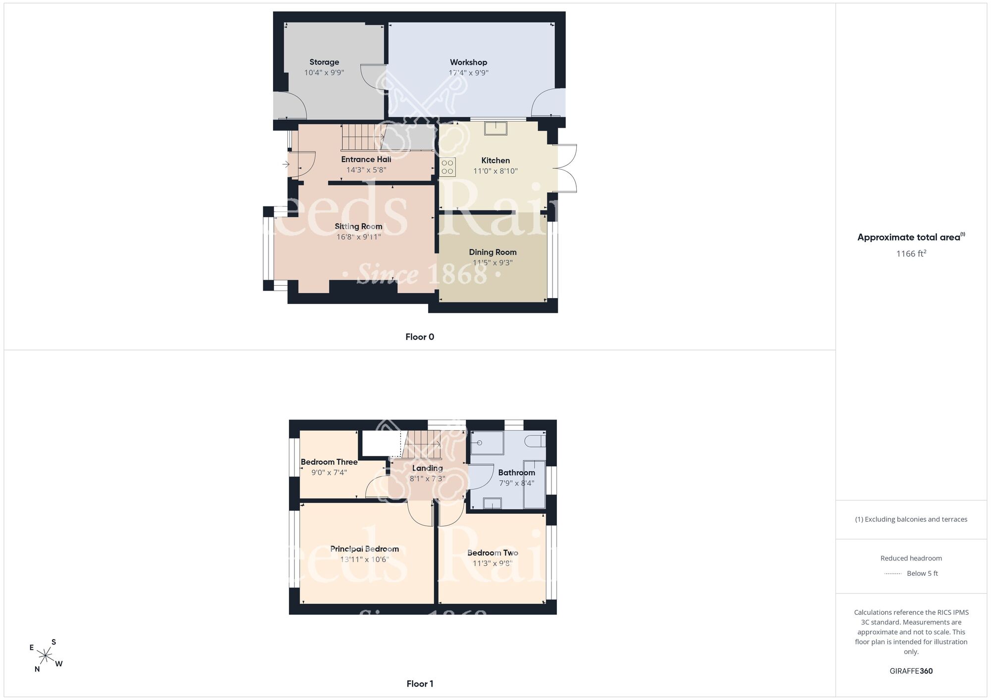 Floorplan of 3 bedroom Semi Detached House for sale, Calderdale, Hull, East Yorkshire, HU7