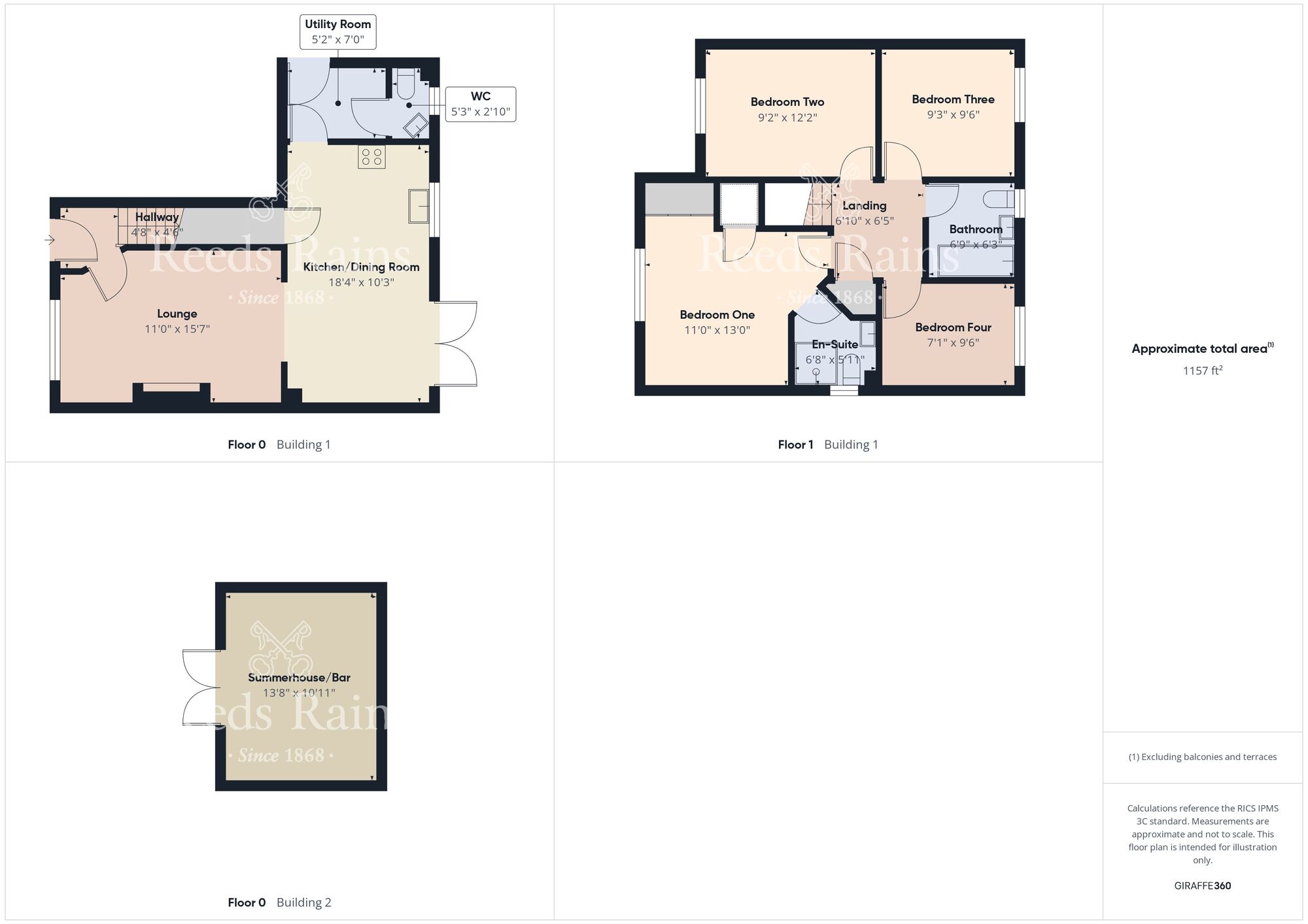 Floorplan of 4 bedroom Detached House for sale, Stable Way, Kingswood, East Yorkshire, HU7