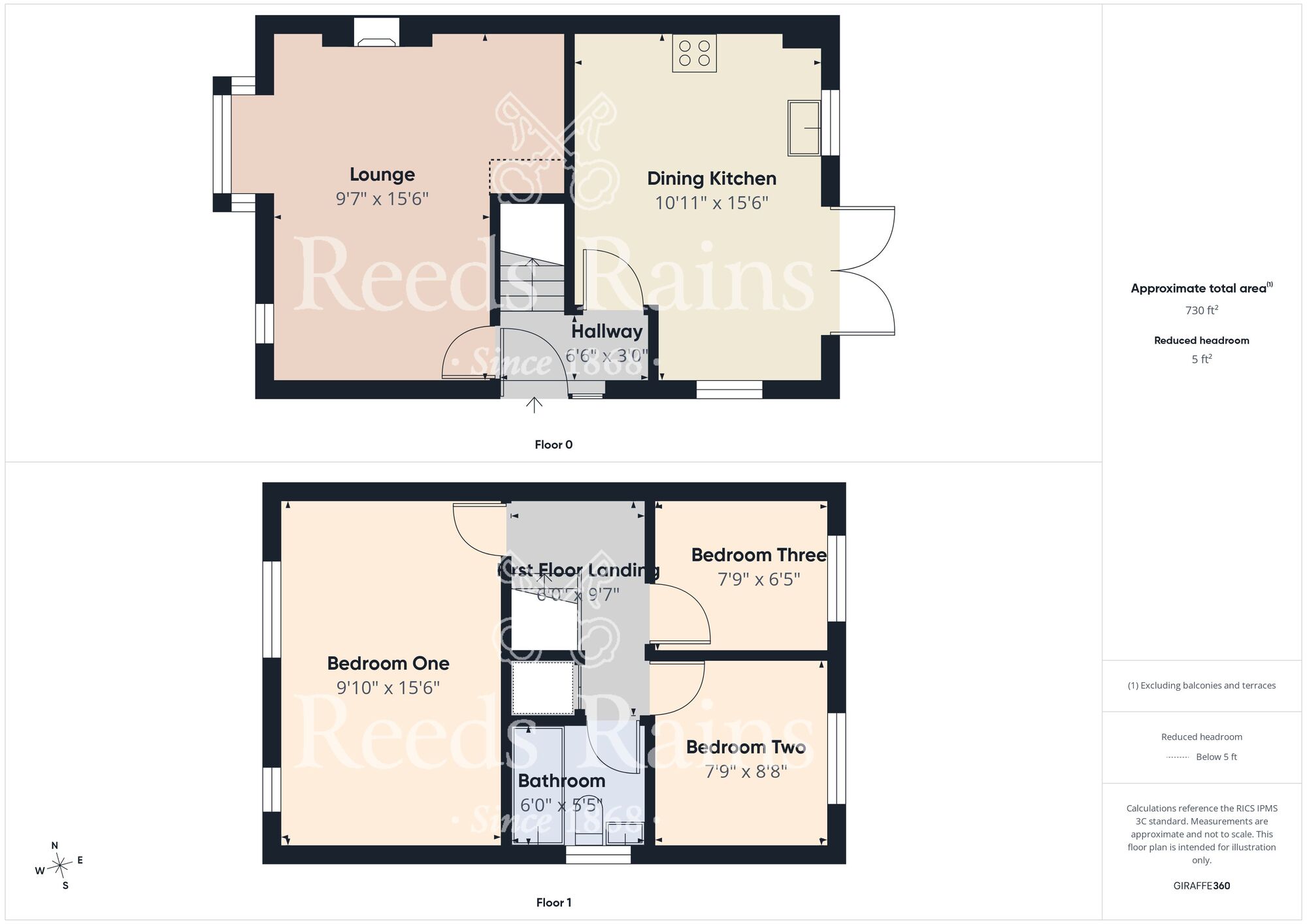 Floorplan of 3 bedroom Semi Detached House for sale, Lindengate Avenue, Hull, East Riding of Yorkshire, HU7