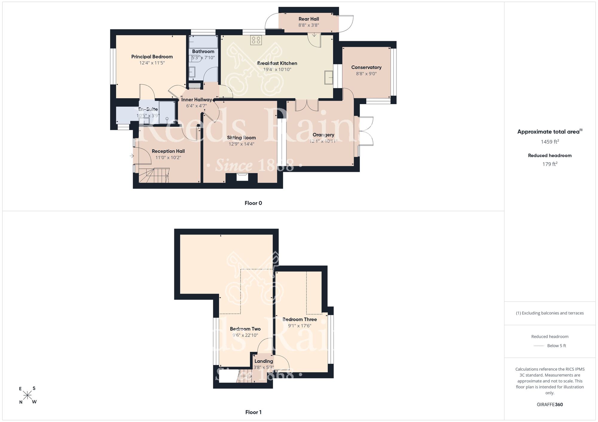 Floorplan of 3 bedroom Semi Detached Bungalow for sale, Main Road, Burstwick, East Yorkshire, HU12