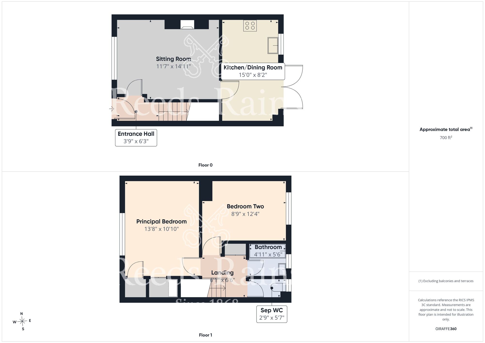 Floorplan of 2 bedroom Mid Terrace House for sale, Waveney Road, Hull, East Yorkshire, HU8
