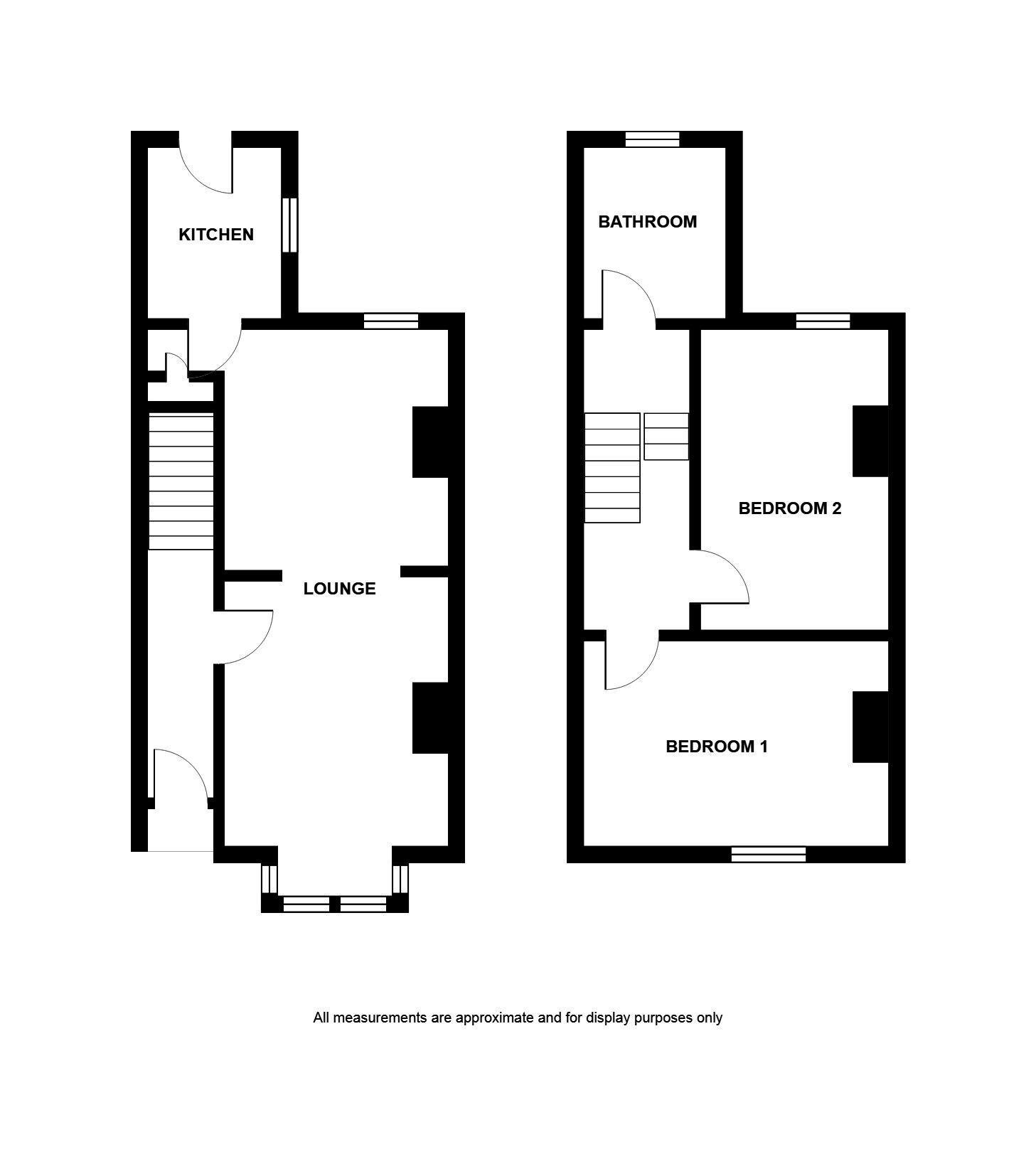 Floorplan of 2 bedroom End Terrace House for sale, Folkestone Avenue, Folkestone Street, East Riding of Yorkshi, HU5