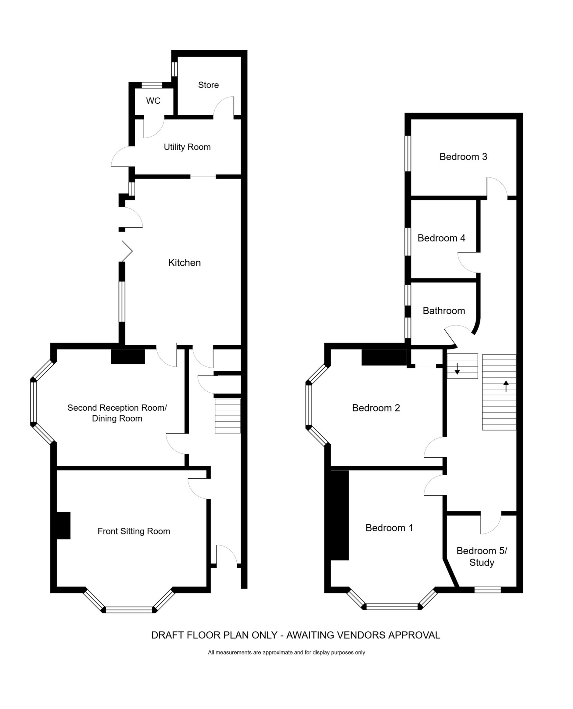 Floorplan of 5 bedroom End Terrace House for sale, Beverley Road, Hull, East Riding of Yorkshi, HU6