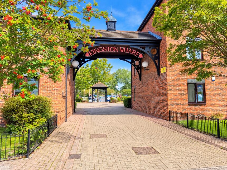 Outside