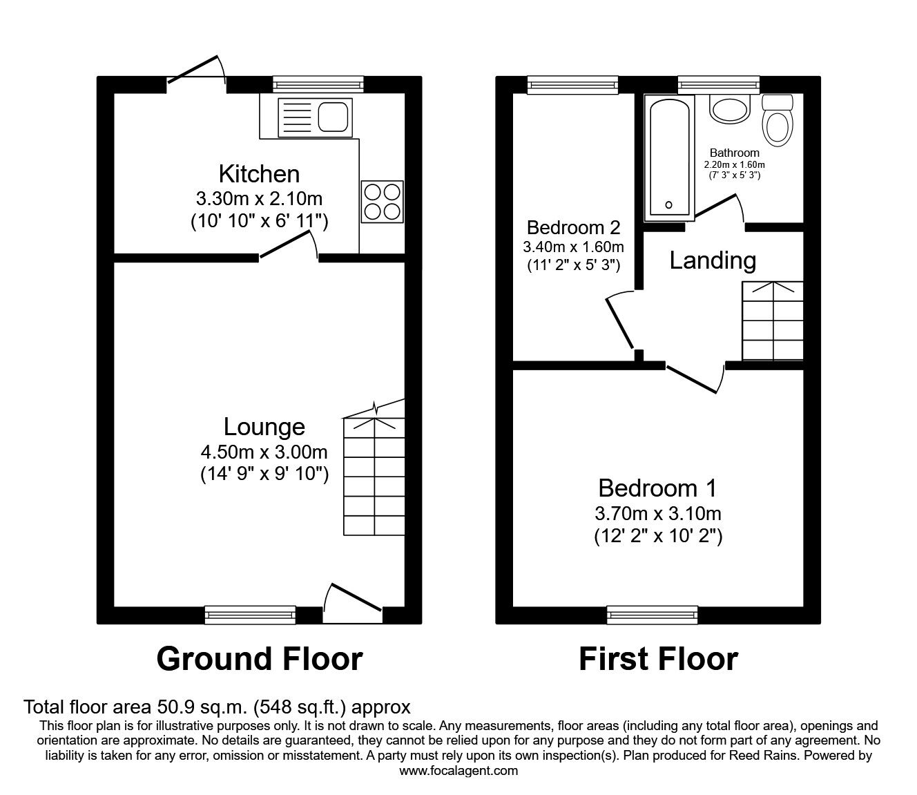 2 bedroom End Terrace House for sale, Higham Lane, Hyde, SK14 £185,000