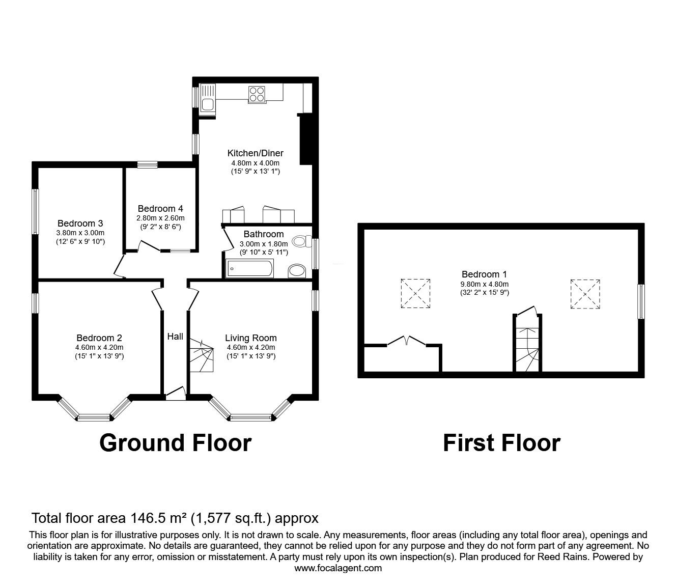 4 bedroom Detached Bungalow for sale, Sheffield Road, Hyde, SK14 £370,000