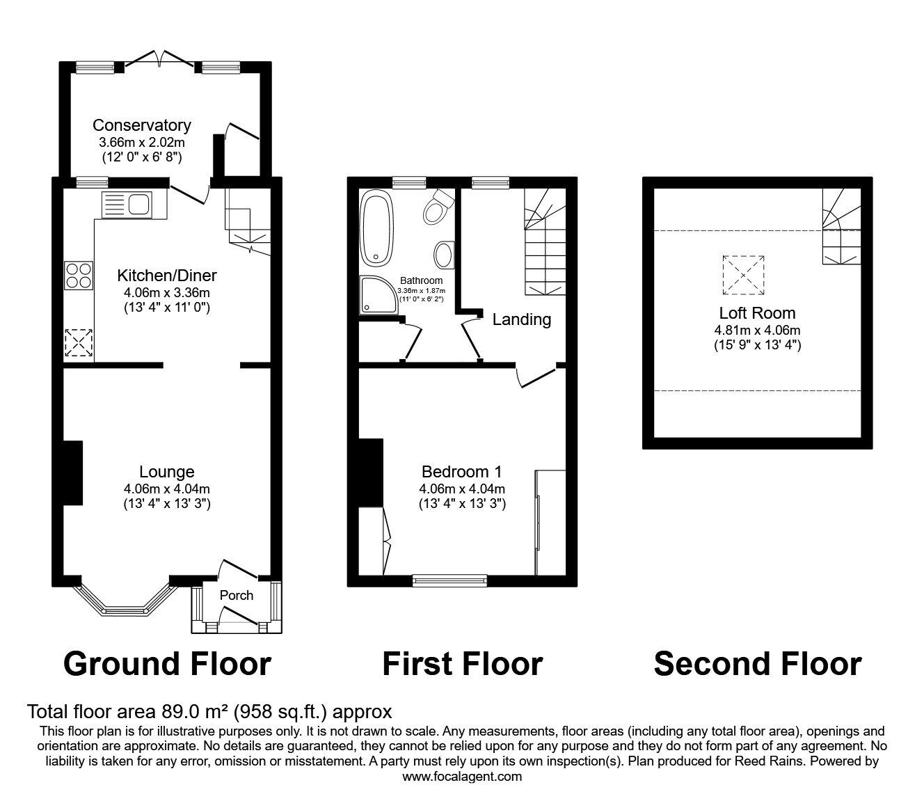 1 bedroom Mid Terrace House for sale, Apethorn Lane, Hyde, SK14 £240,000