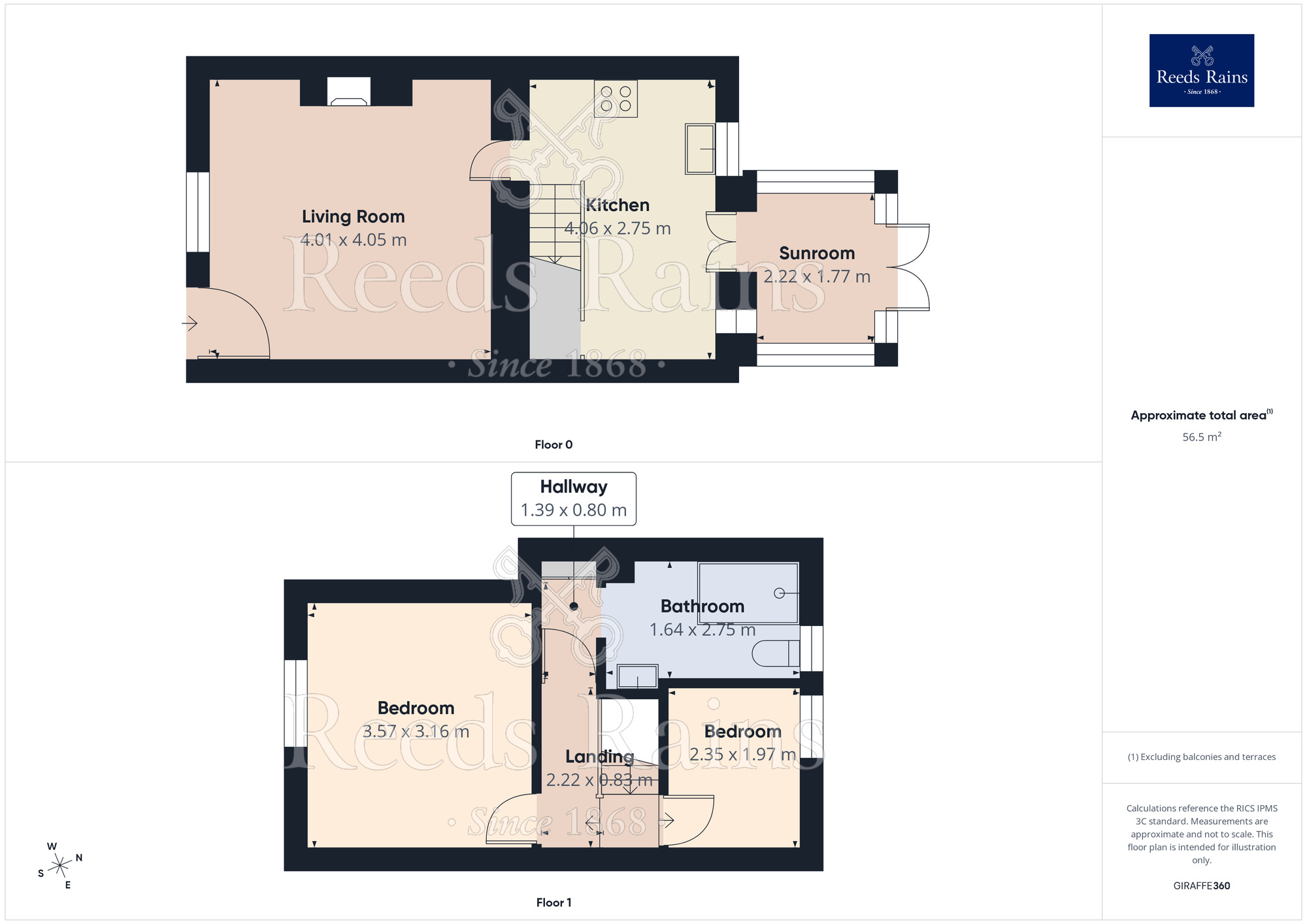 Floorplan of 2 bedroom Mid Terrace House for sale, Swindells Street, Hyde, Greater Manchester, SK14