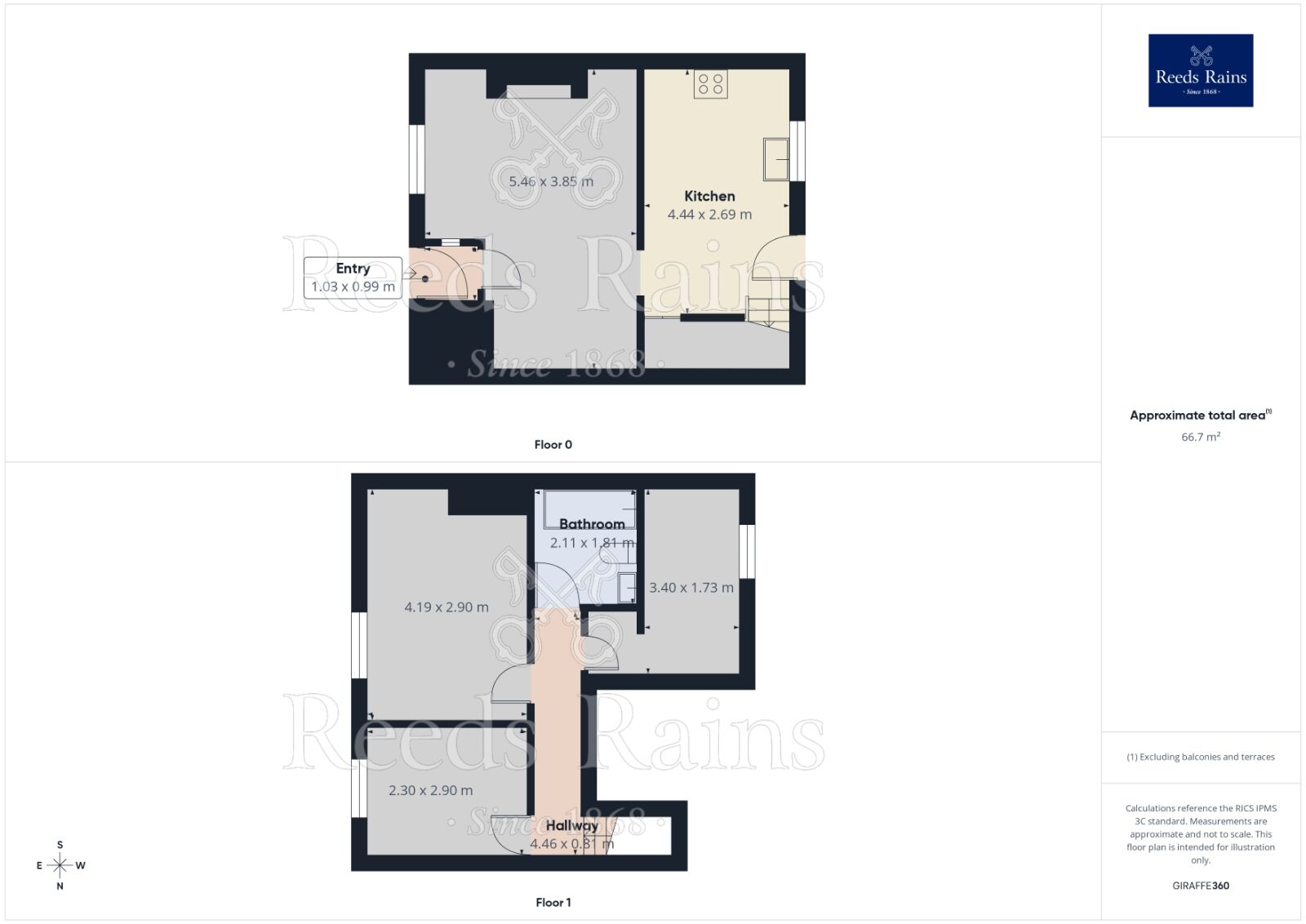 Floorplan of 3 bedroom Mid Terrace House for sale, Stalybridge Road, Mottram, Greater Manchester, SK14