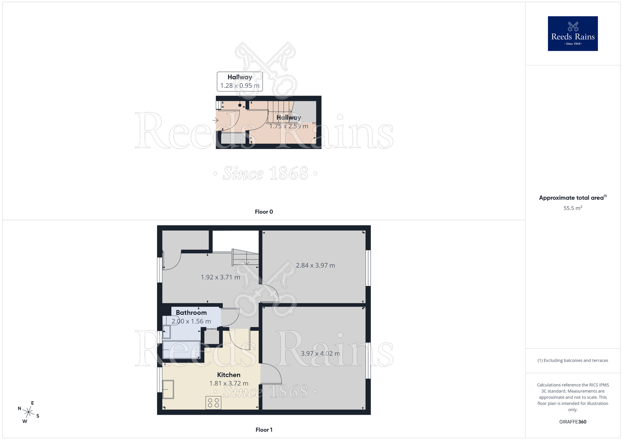 Floorplan of 1 bedroom Flat for sale, Commercial Street, Hyde, Greater Manchester, SK14