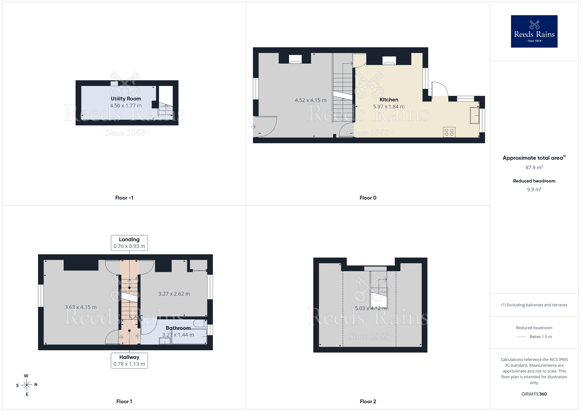 Floorplan of 2 bedroom Mid Terrace House for sale, Mottram Road, Hyde, Tameside, SK14