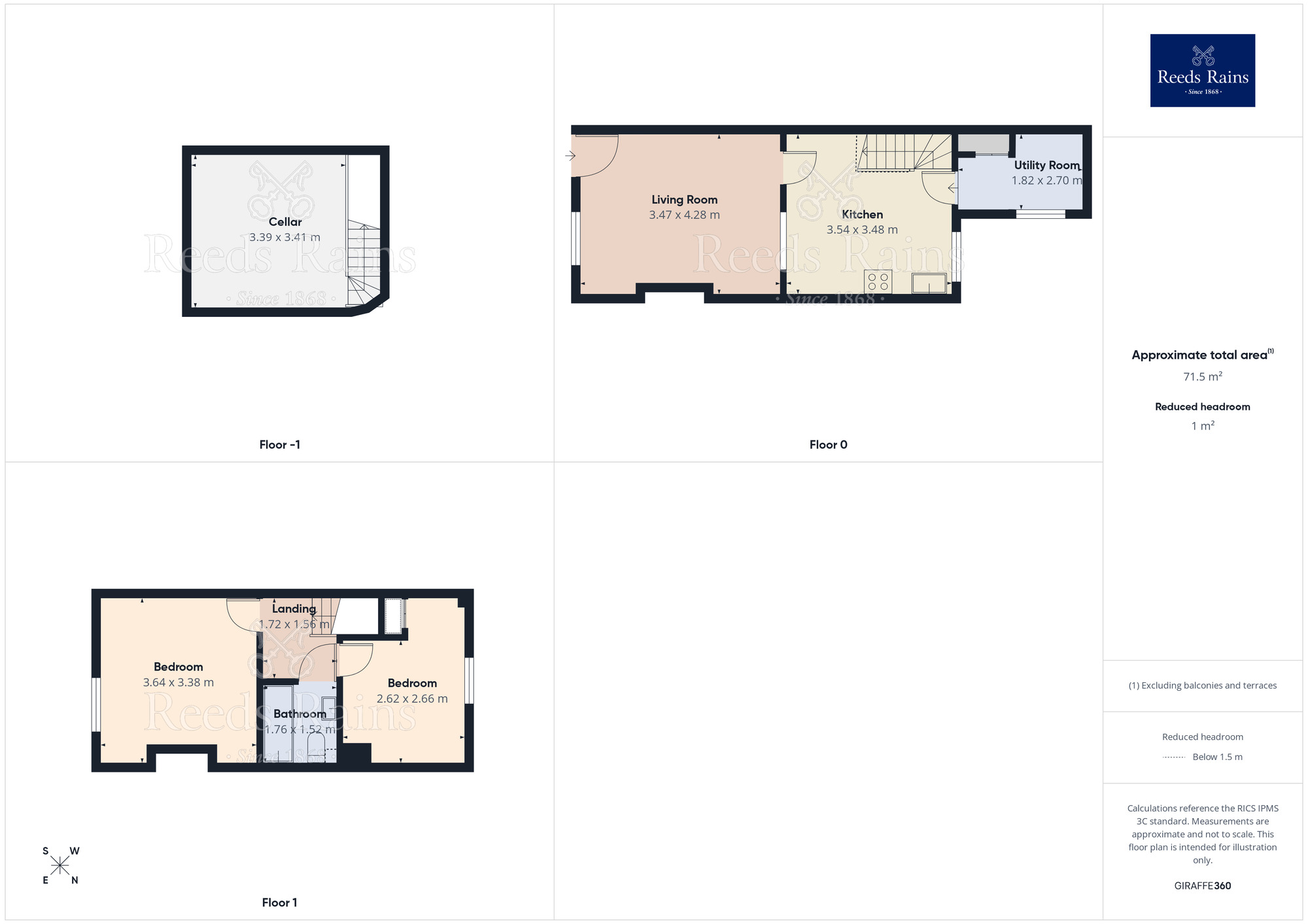 Floorplan of 2 bedroom Mid Terrace House for sale, Cheetham Hill Road, Dukinfield, Greater Manchester, SK16