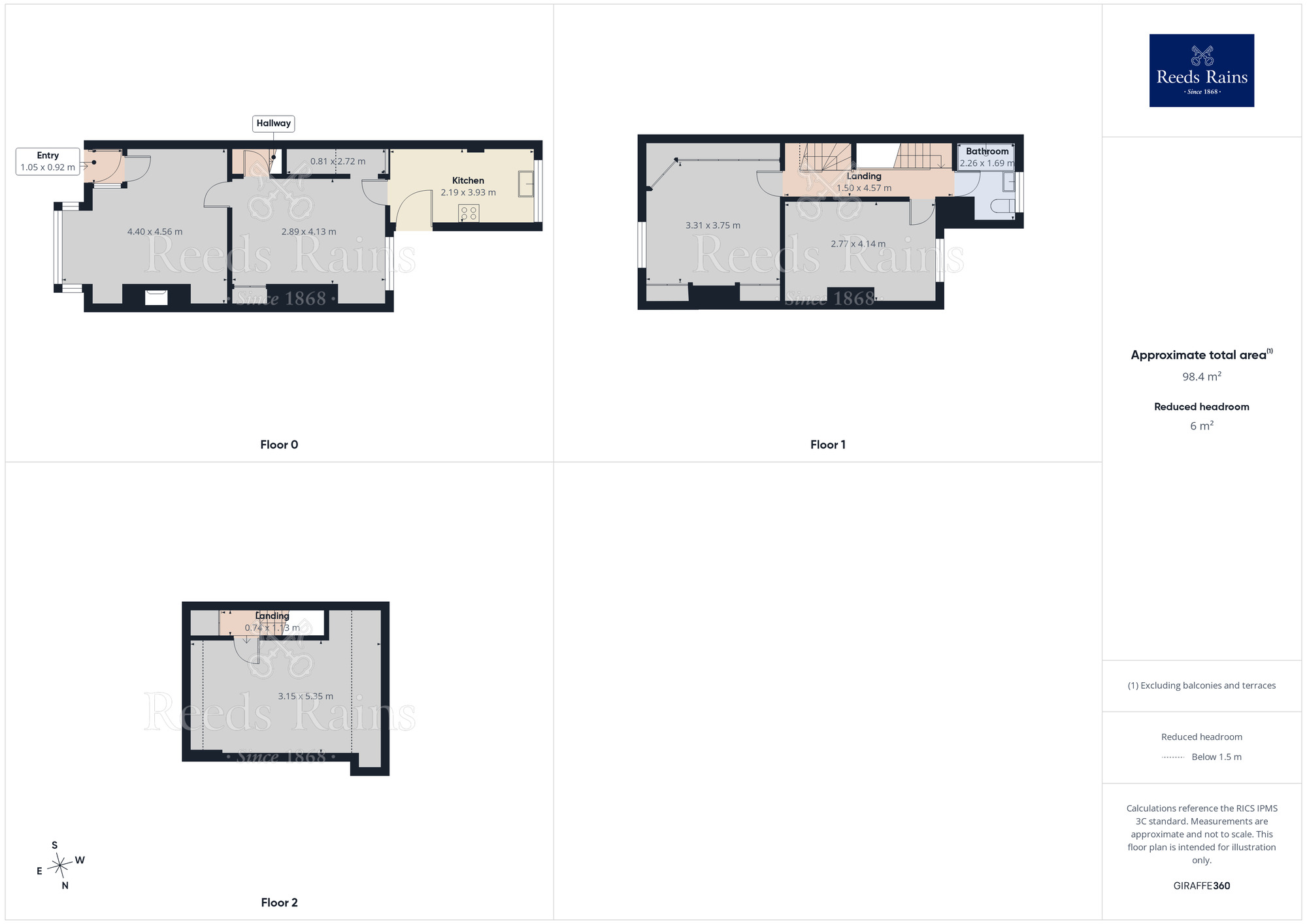 Floorplan of 3 bedroom Mid Terrace House for sale, Lumb Lane, Droylsden, Greater Manchester, M43