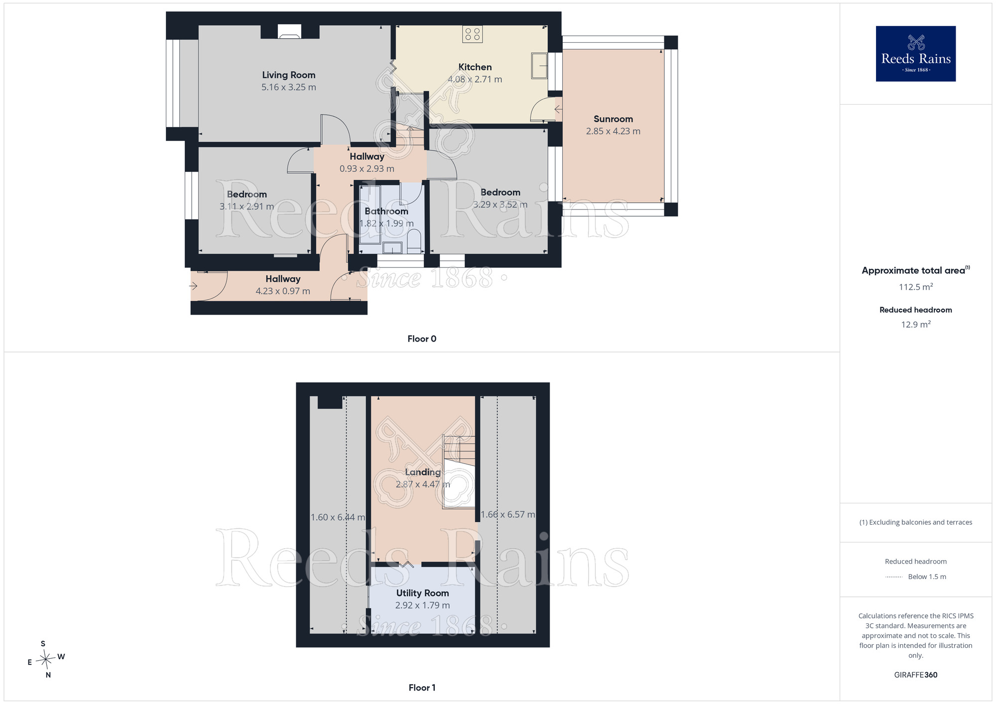 Floorplan of 2 bedroom Semi Detached Bungalow for sale, Stanley Road, Denton, Greater Manchester, M34