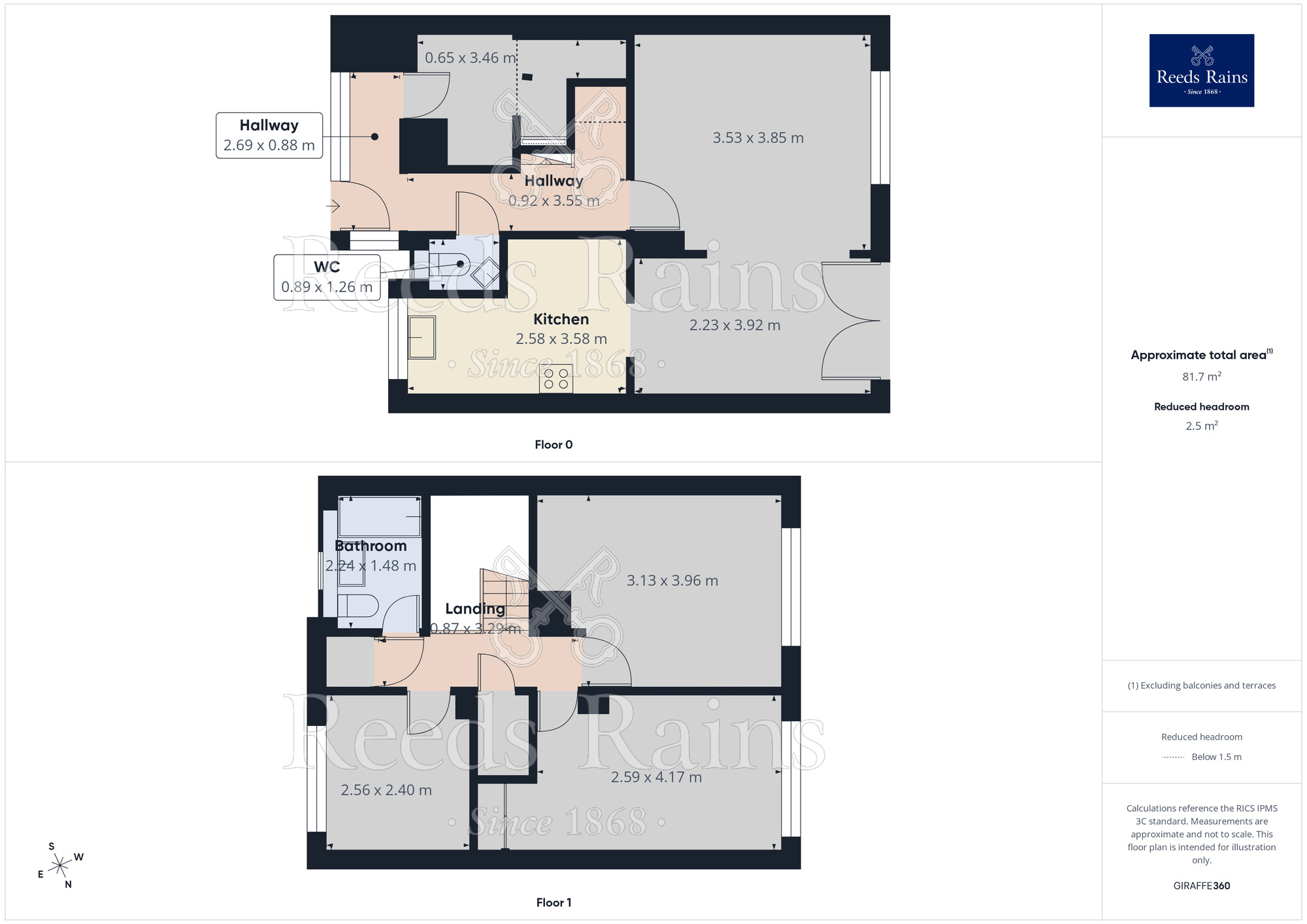 Floorplan of 3 bedroom End Terrace House for sale, Phillip Way, Hyde, Greater Manchester, SK14