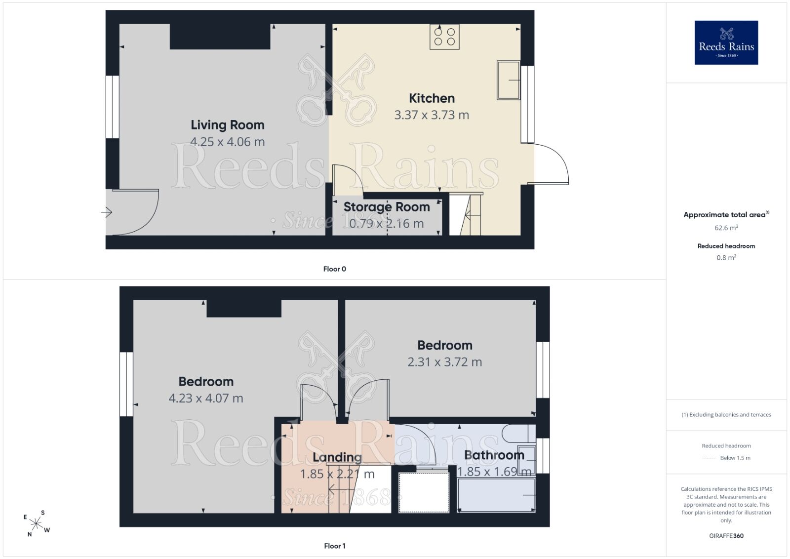 Floorplan of 2 bedroom Mid Terrace House to rent, Stockport Road, Denton, Greater Manchester, M34