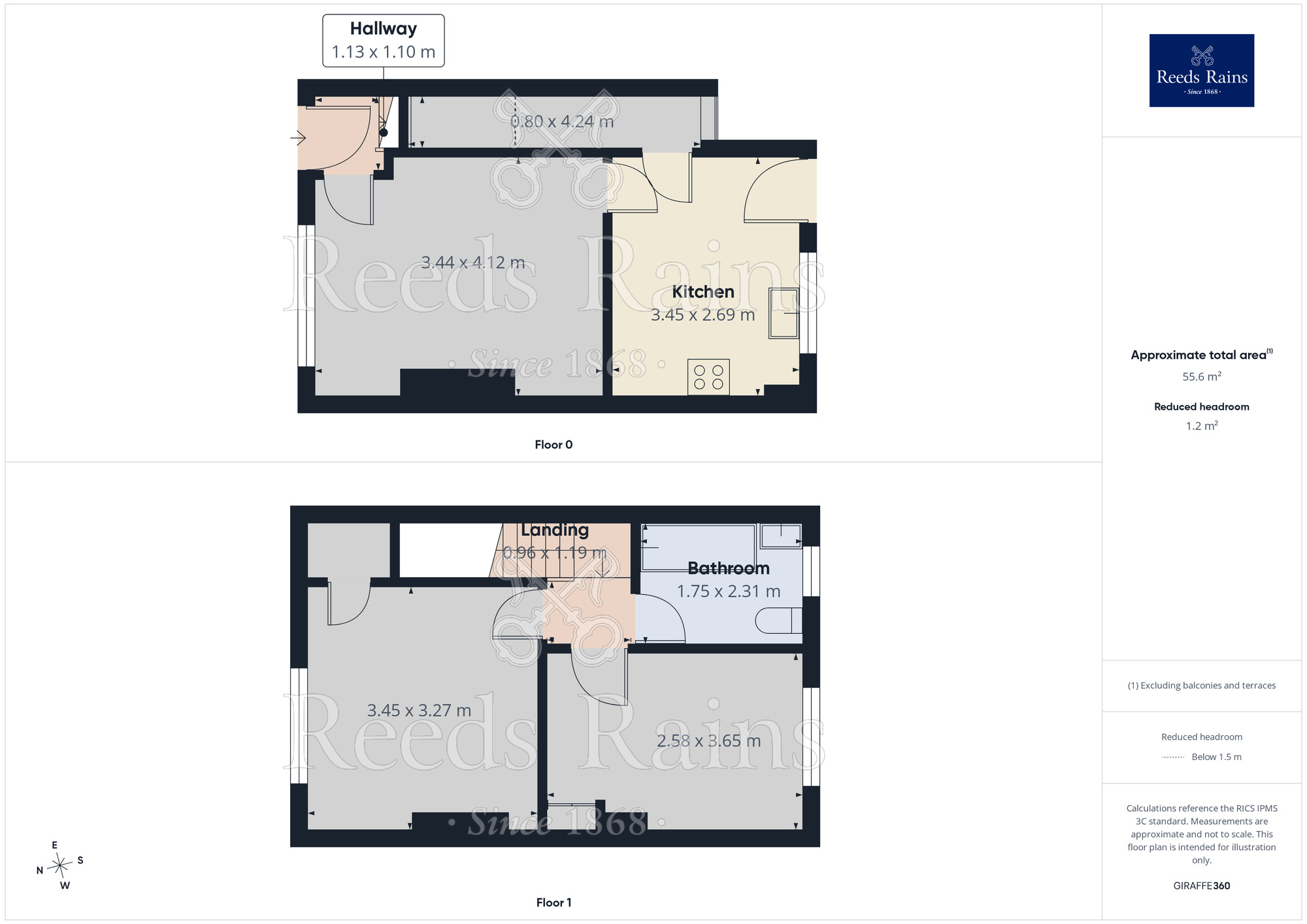 Floorplan of 2 bedroom Mid Terrace House for sale, Richmond Street, Hyde, Greater Manchester, SK14